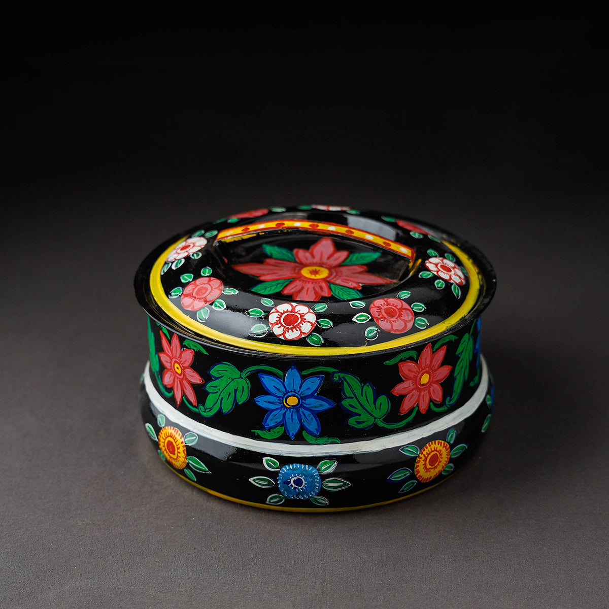 Kavad Handpainted Stainless Steel Casserole