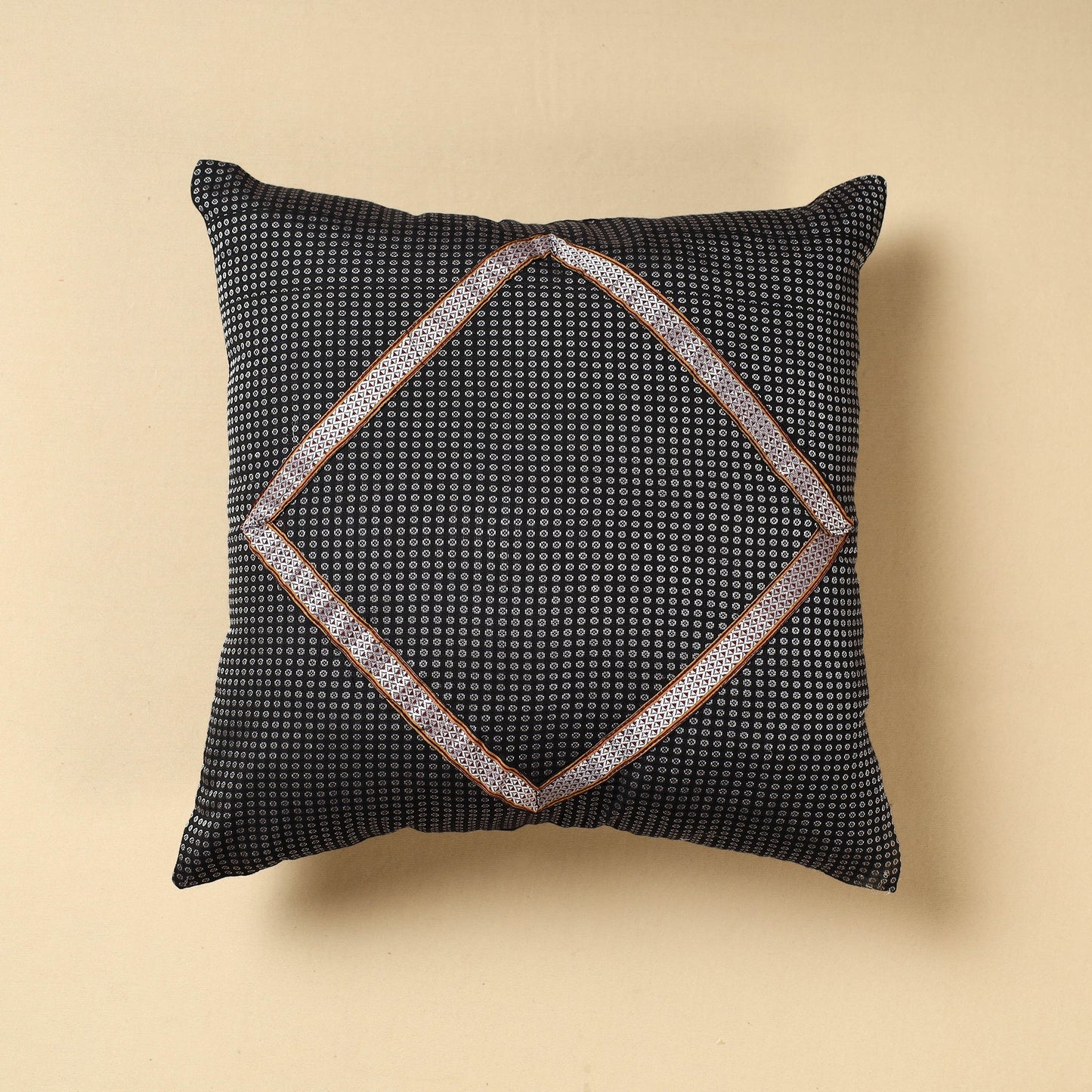 Khun Weave Cotton Cushion Cover (16 x 16 in)