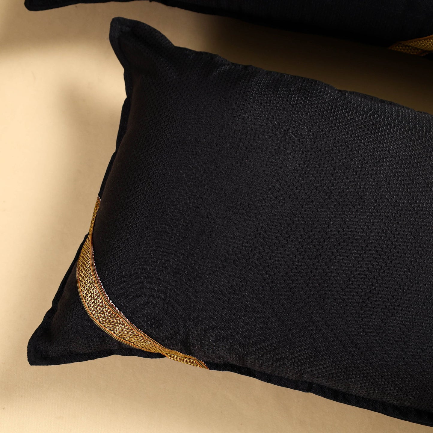 Khun Weave Cotton Pillow Covers (Set of 2)