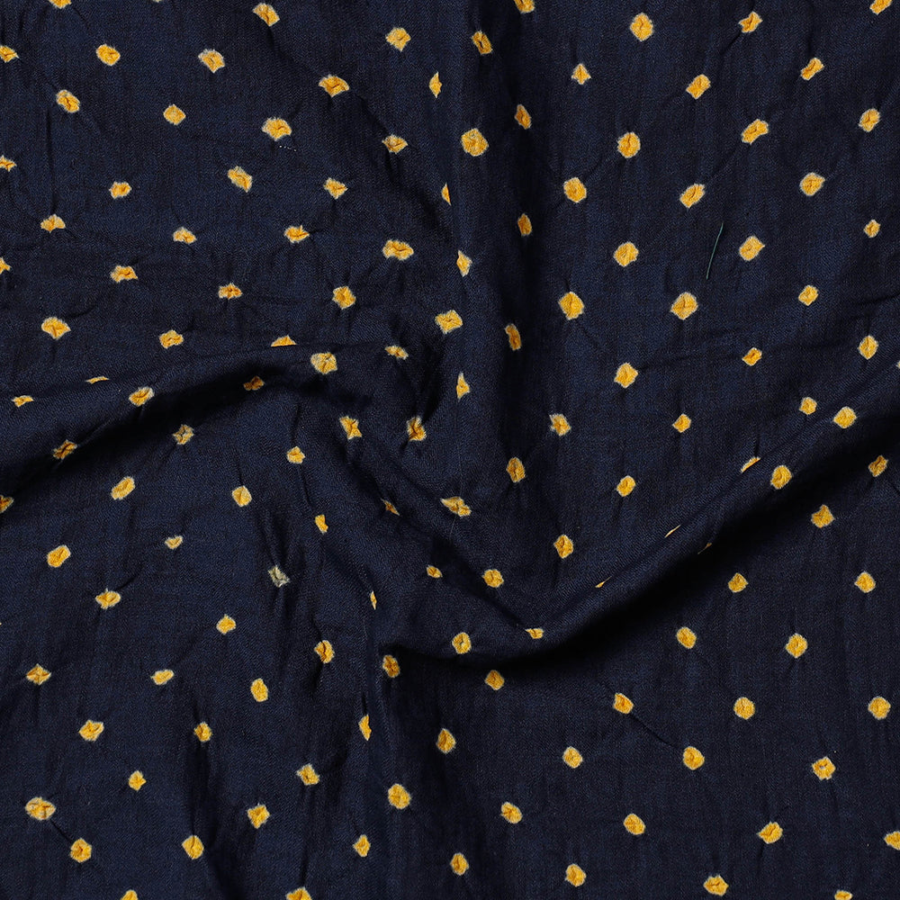 Kutch Bandhani Tie-Dye Soft Cotton Precut Fabric