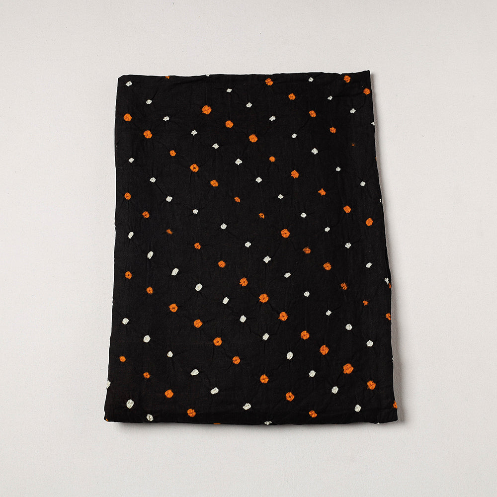 Kutch Bandhani Tie-Dye Soft Cotton Precut Fabric