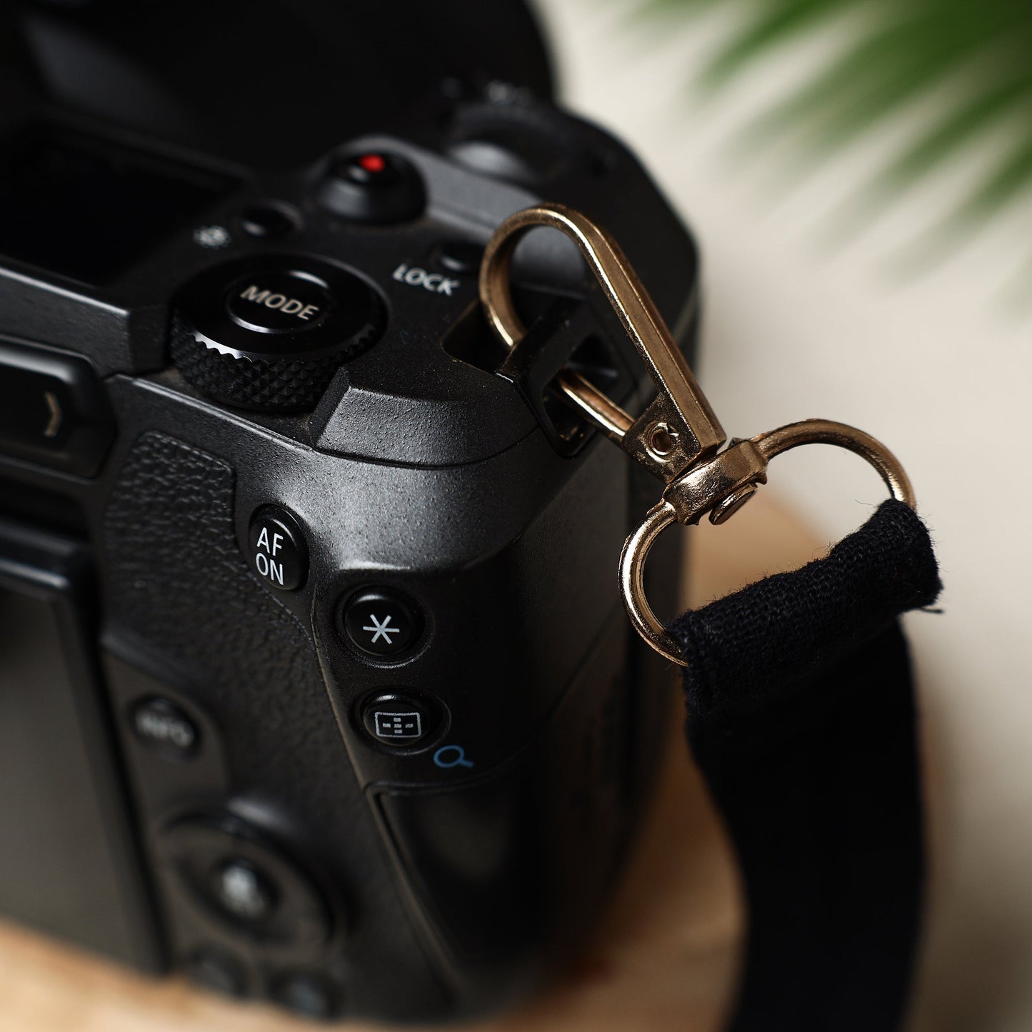 Mirror Work Kutchi Embroidery Fabric Camera Belt