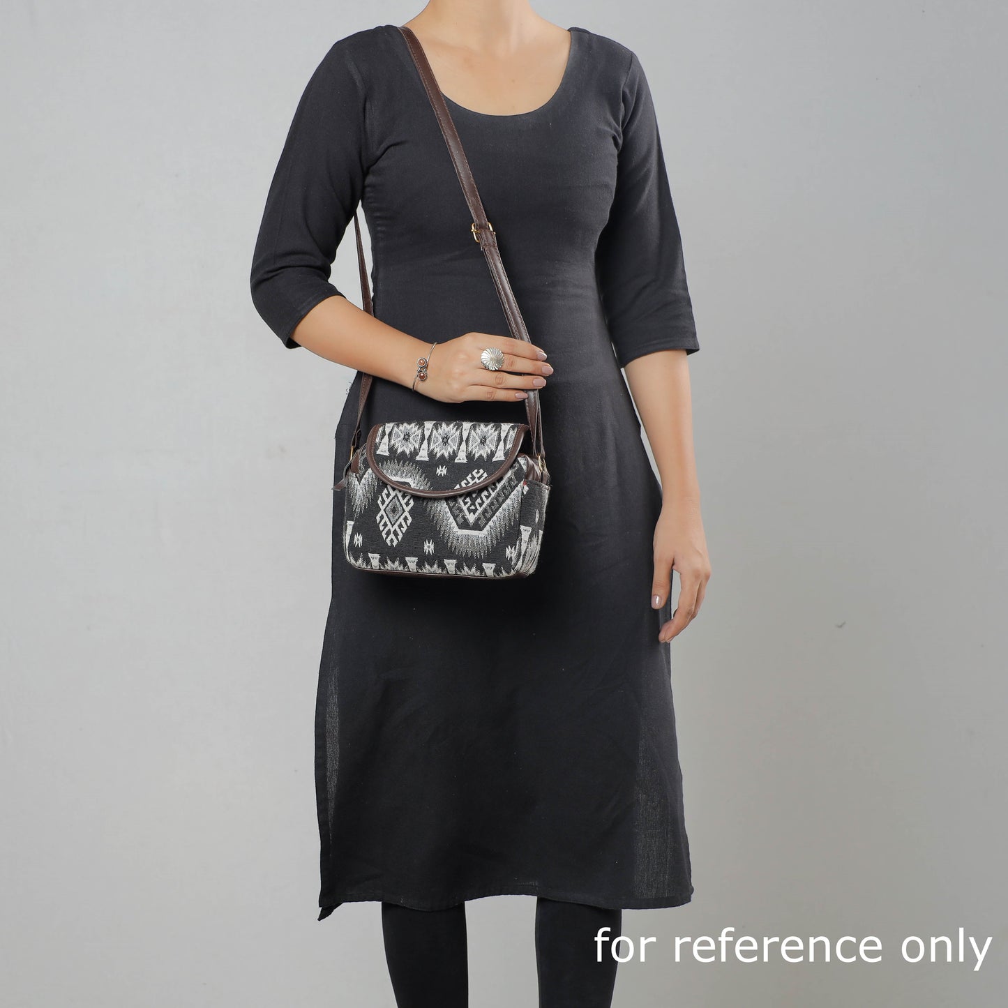 Kutch Handcrafted Woven Cotton Cross Body Bag