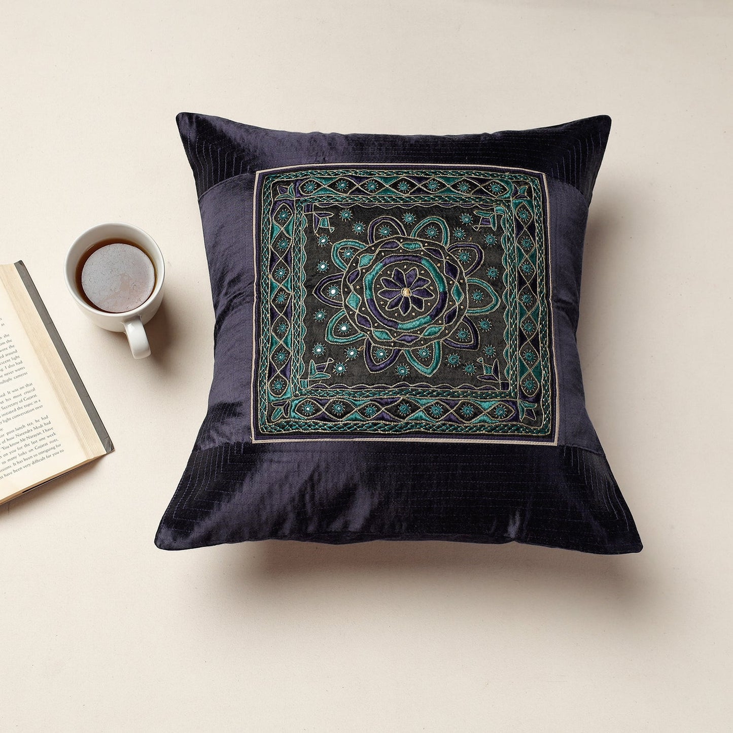 Kutch Embroidery Cushion Cover