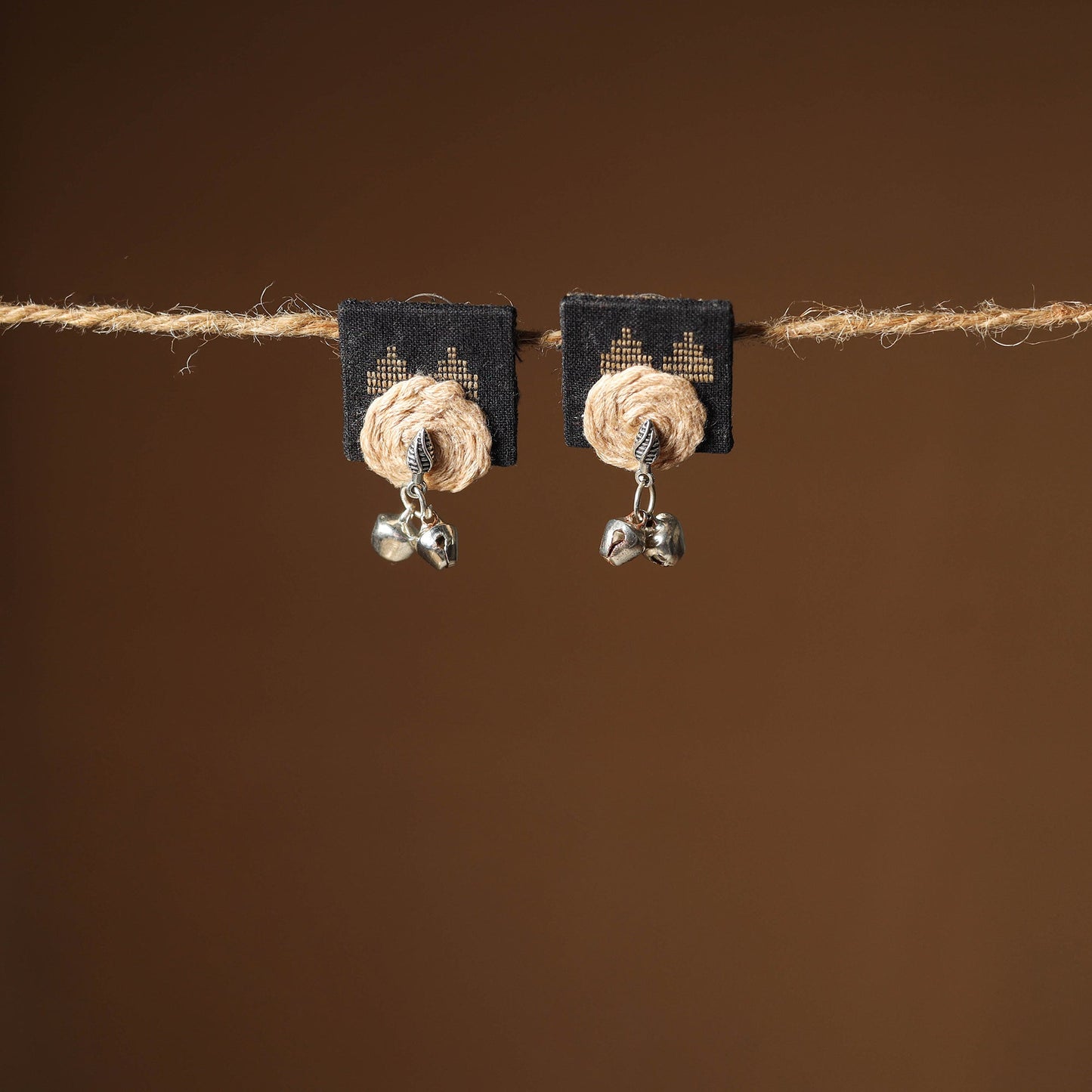 Nikhat Thread Work GS Fabart Earrings