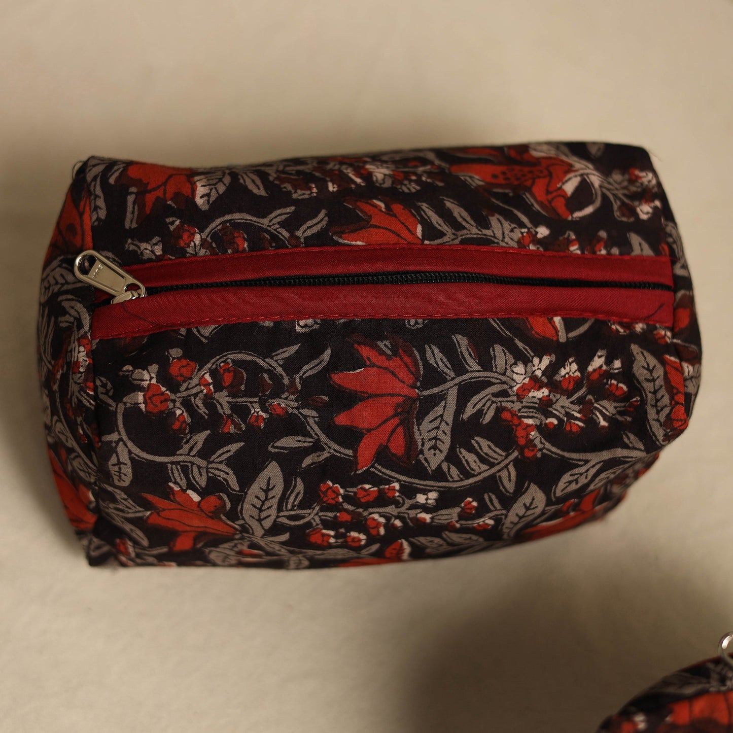 Black Multipurpose Handmade Toiletry Bags (Set of 3)