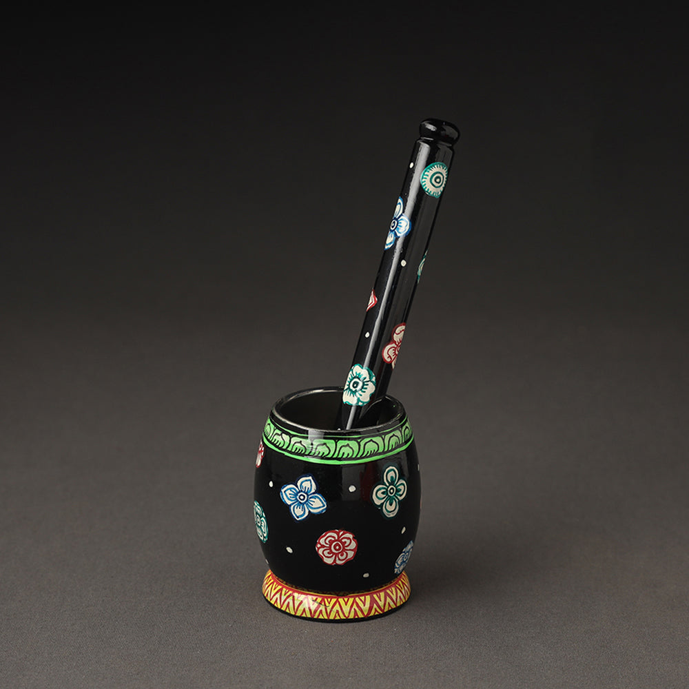 Odisha Pattachitra Painting Stainless Steel Toral Khalbatta Dholak