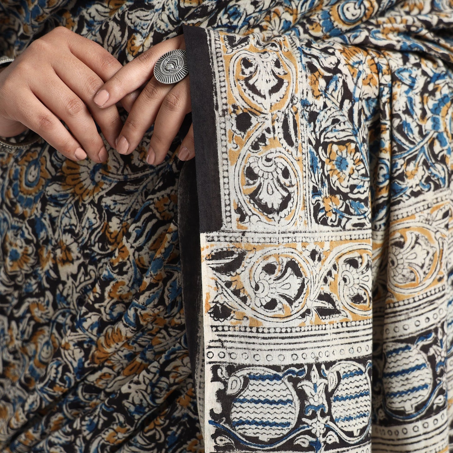 kalamkari Saree