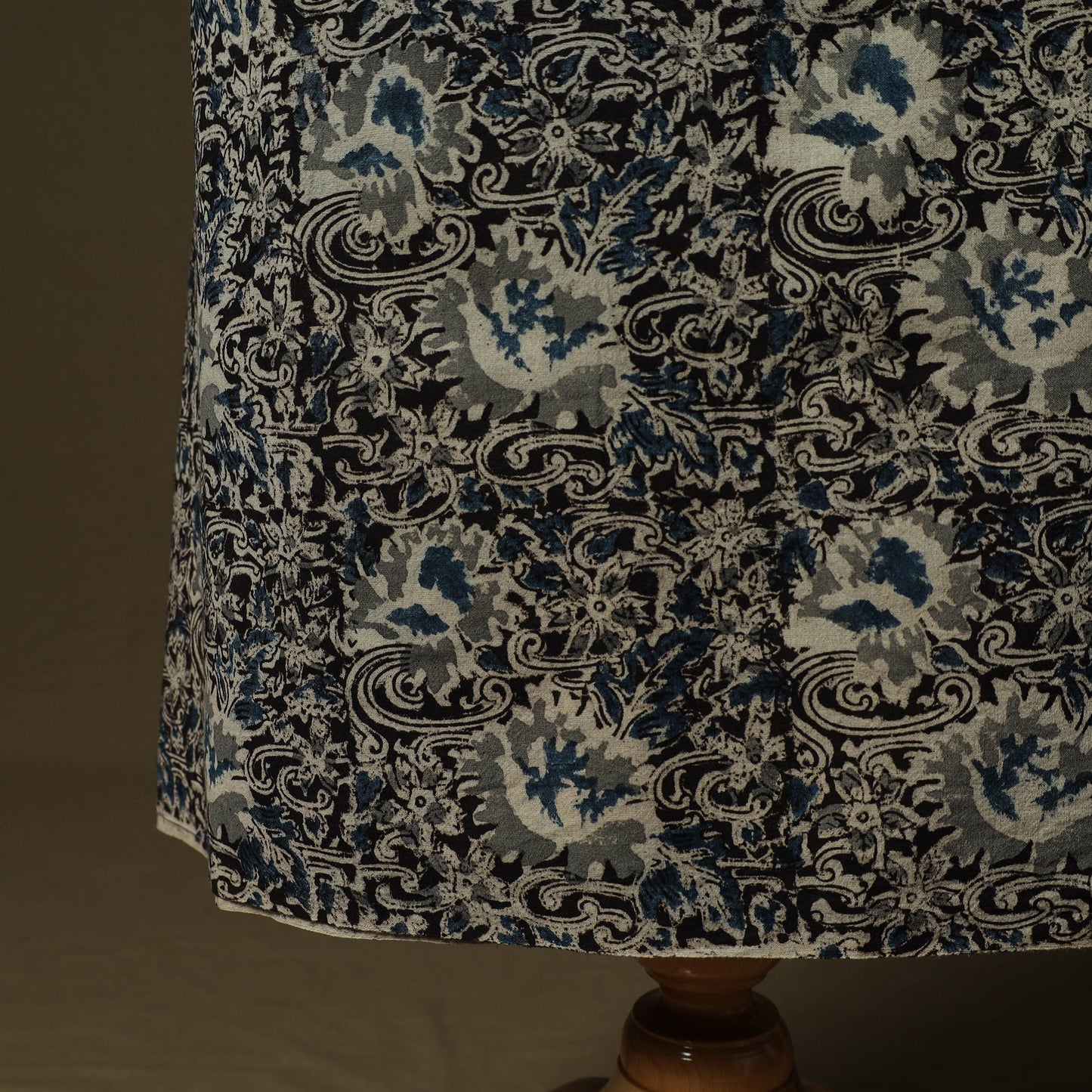 Pedana hand block print natural dyed cotton kalamkari 2pc