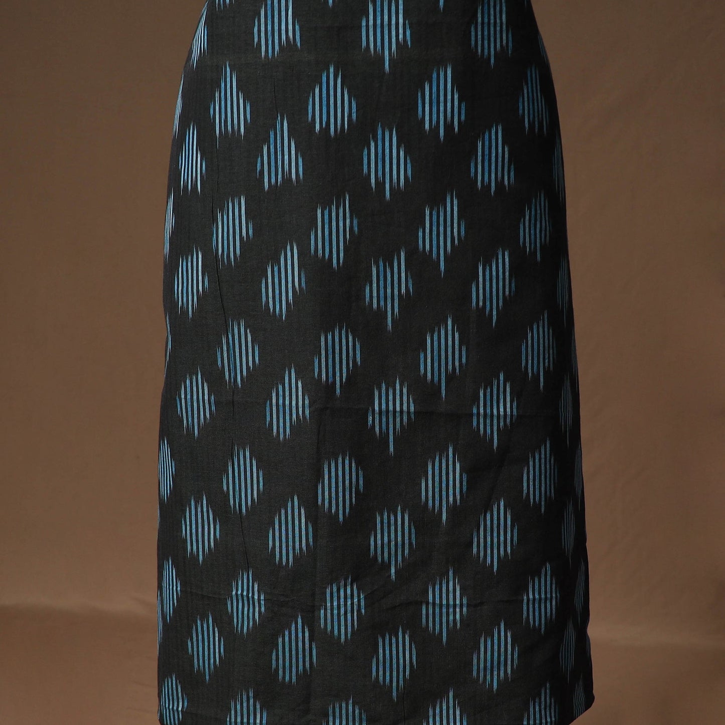 Pochampally ikat cotton 2pc unstitched dress material