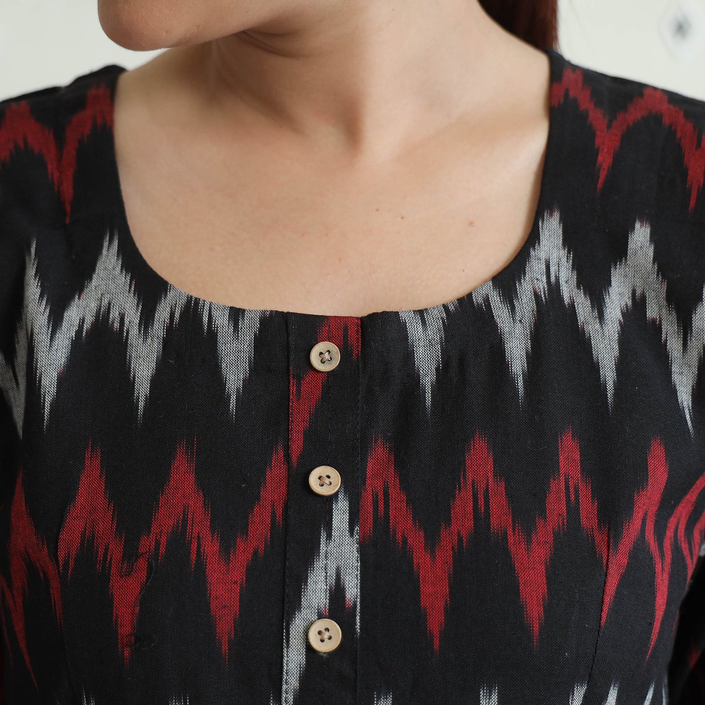 Pochampally Ikat Cotton Co-Ord Set 10