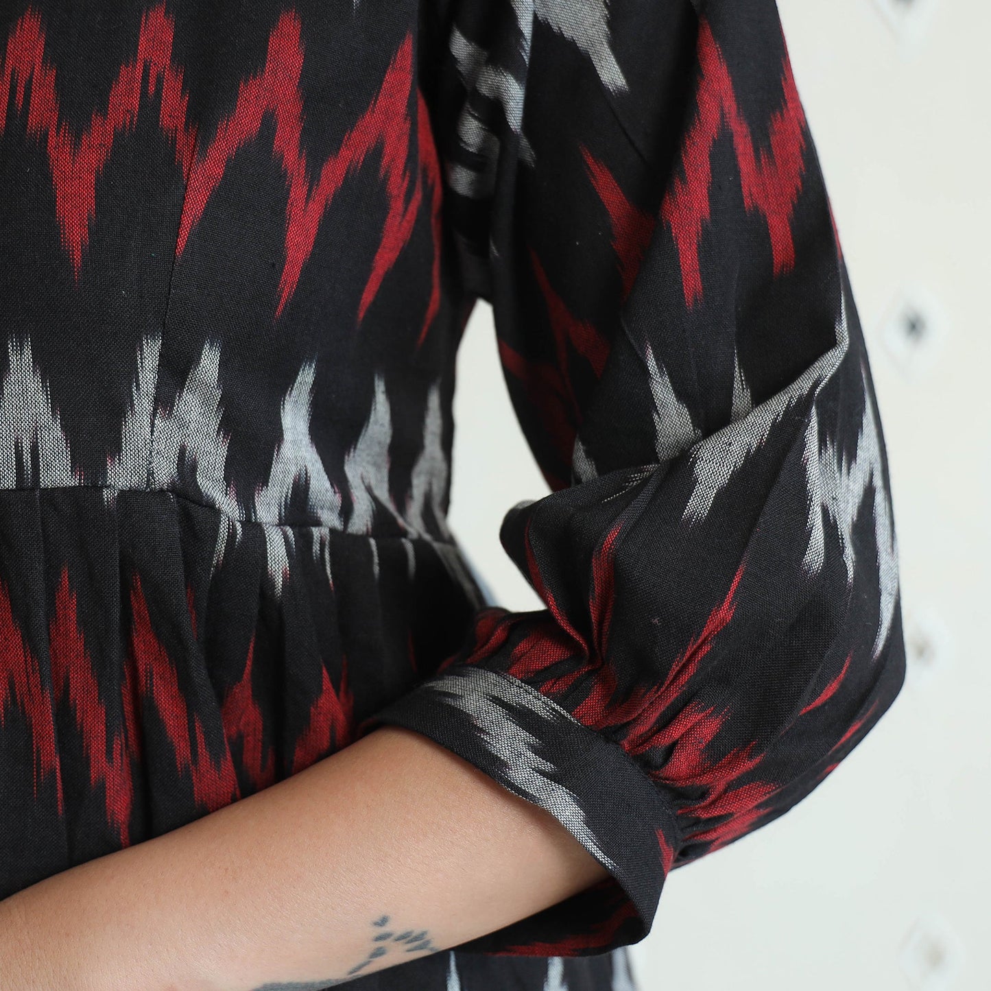 Pochampally Ikat Cotton Co-Ord Set 10