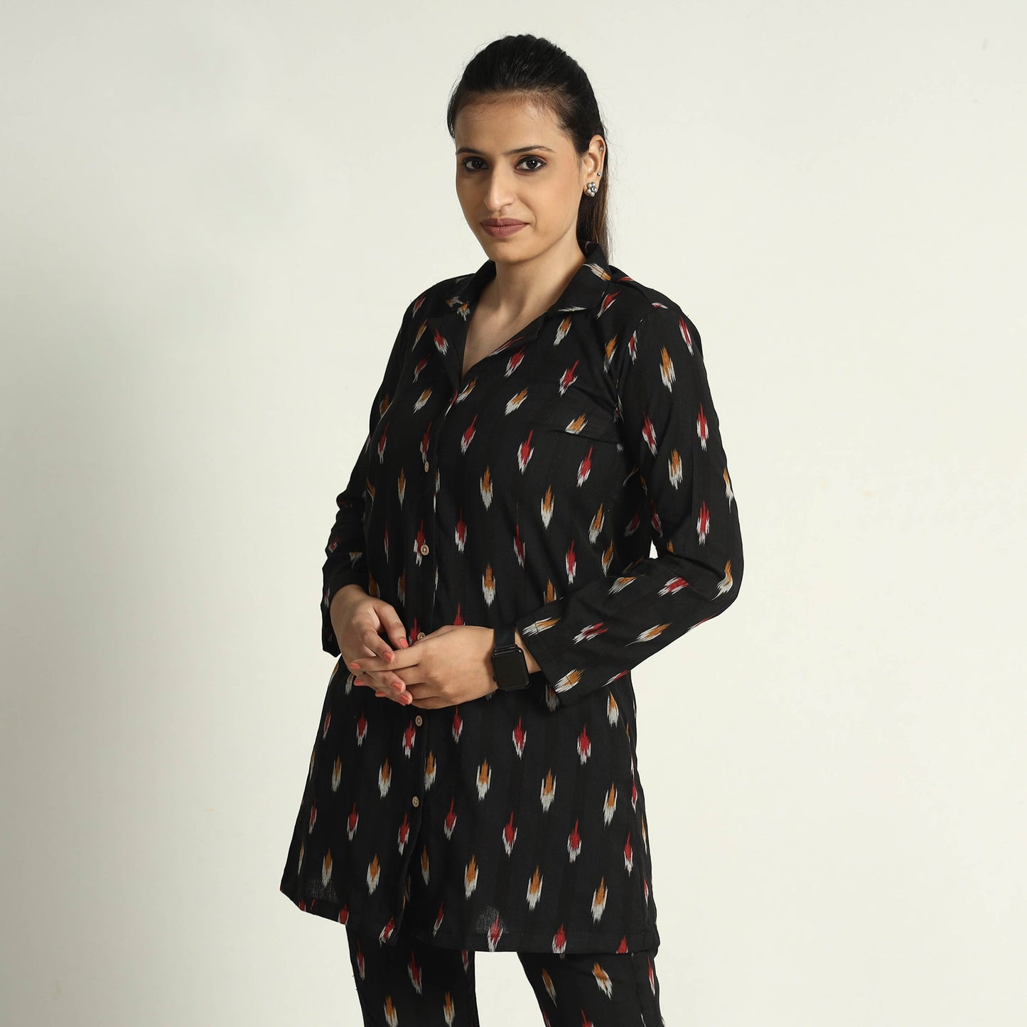 Pochampally Ikat Cotton Co-Ord Set