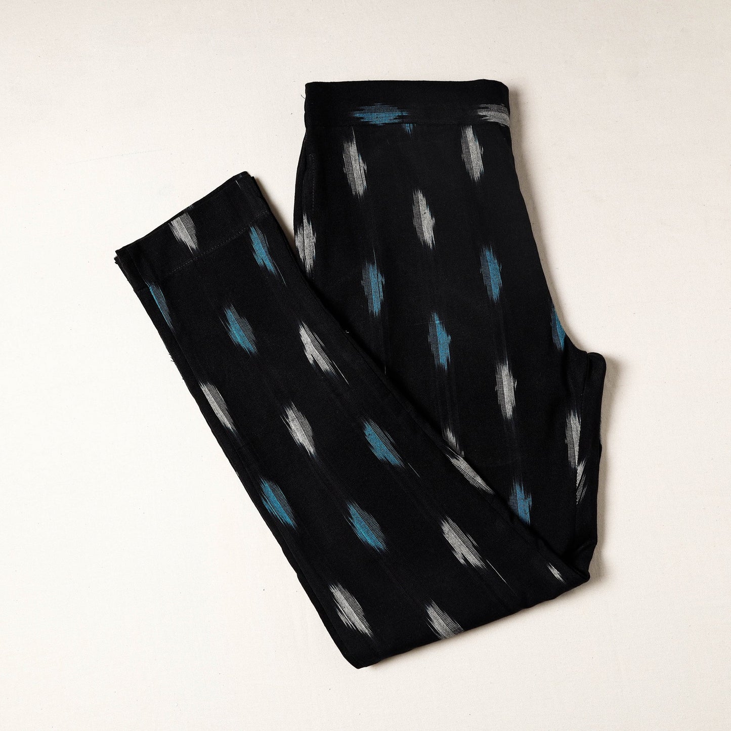 Pochampally Ikat Cotton Tapered Pant for Women