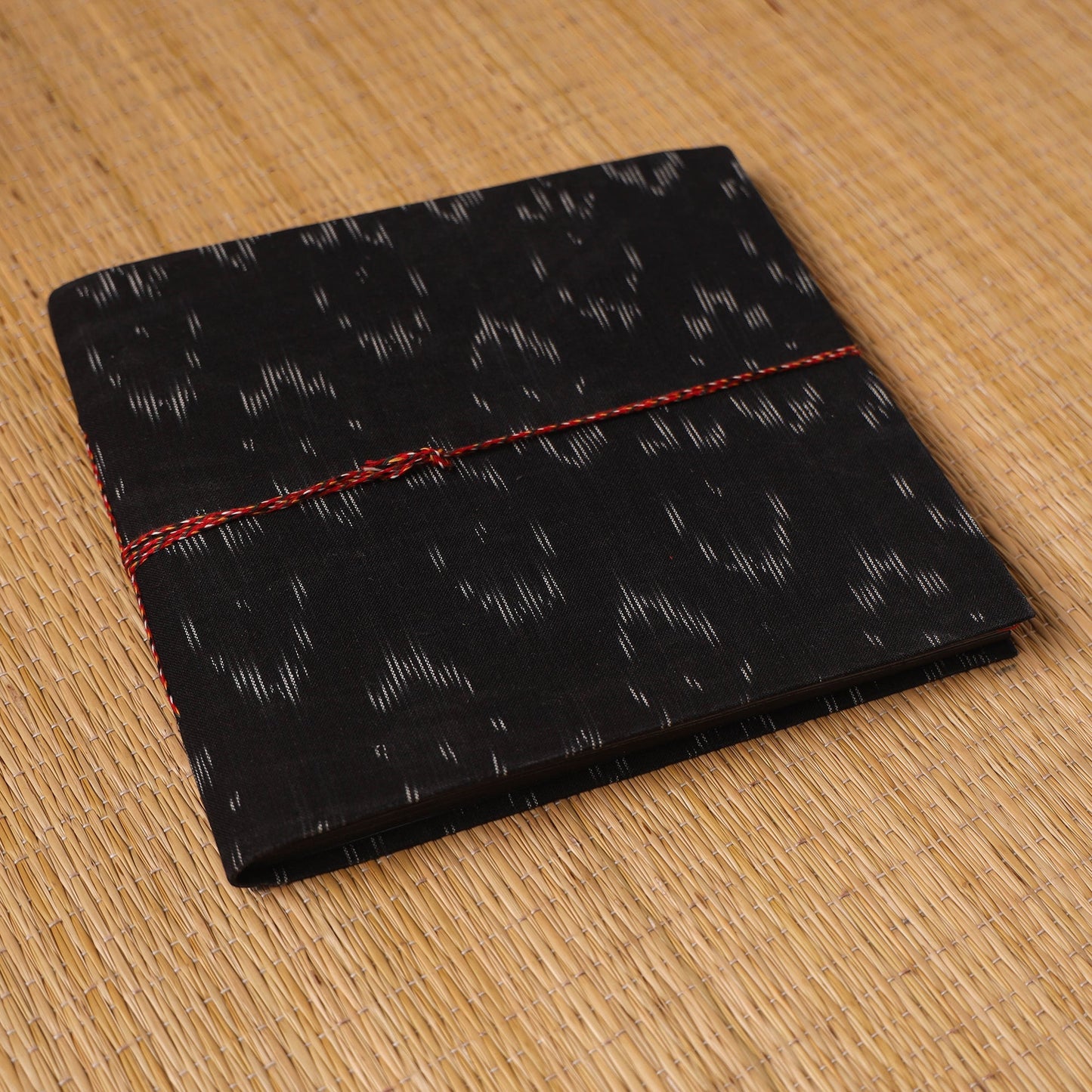 Pochampally ikat fabric cover handmade paper photo album (9
