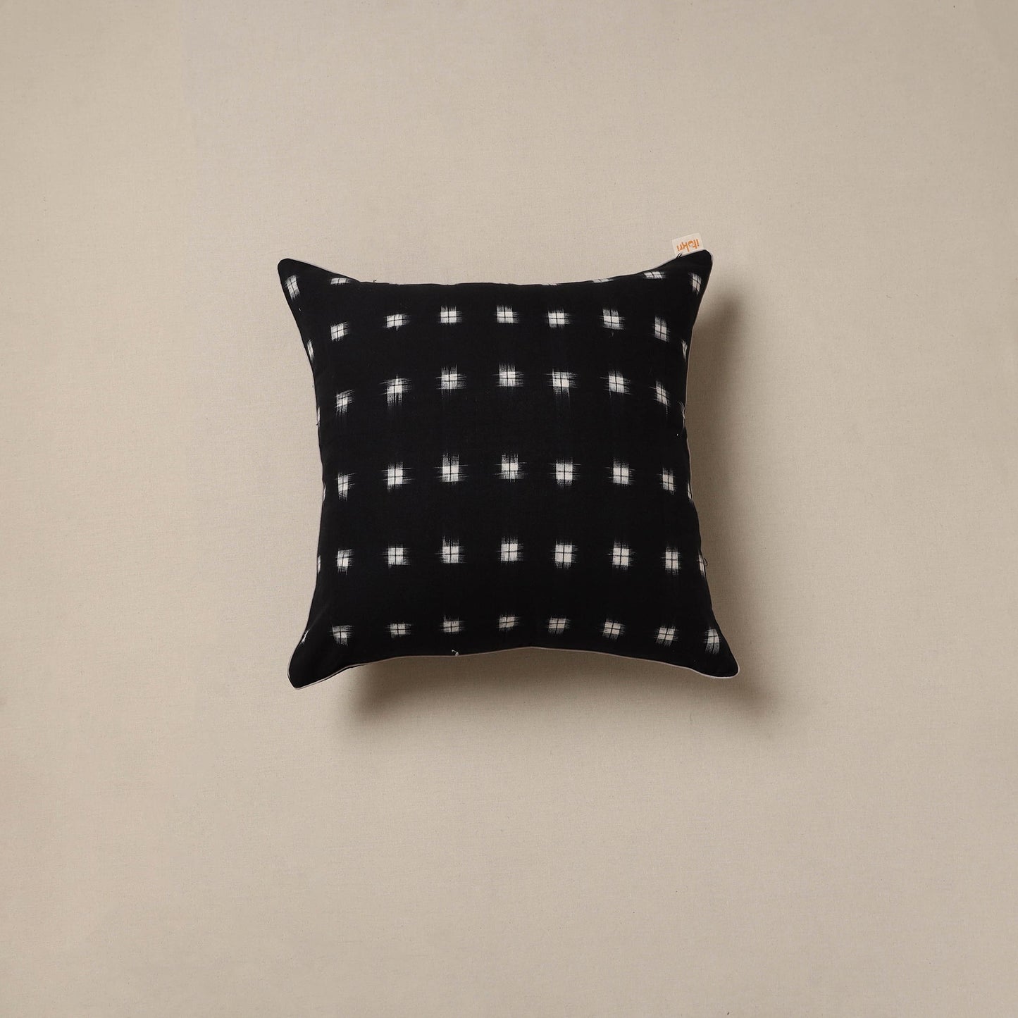 Pochampally ikat weave cushion cover 34 - handcrafted