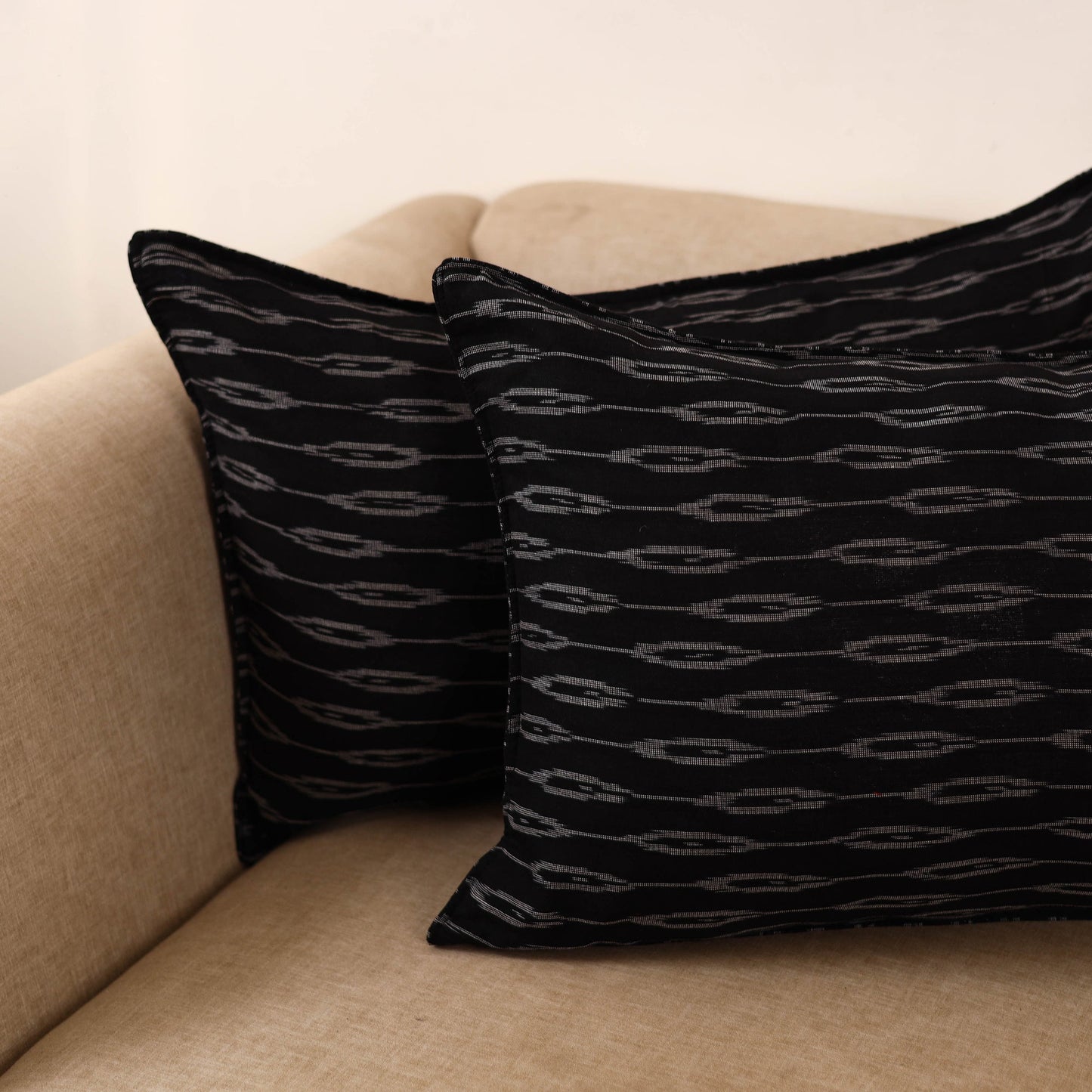 Pochampally ikat weave pillow covers (set of 2) 14