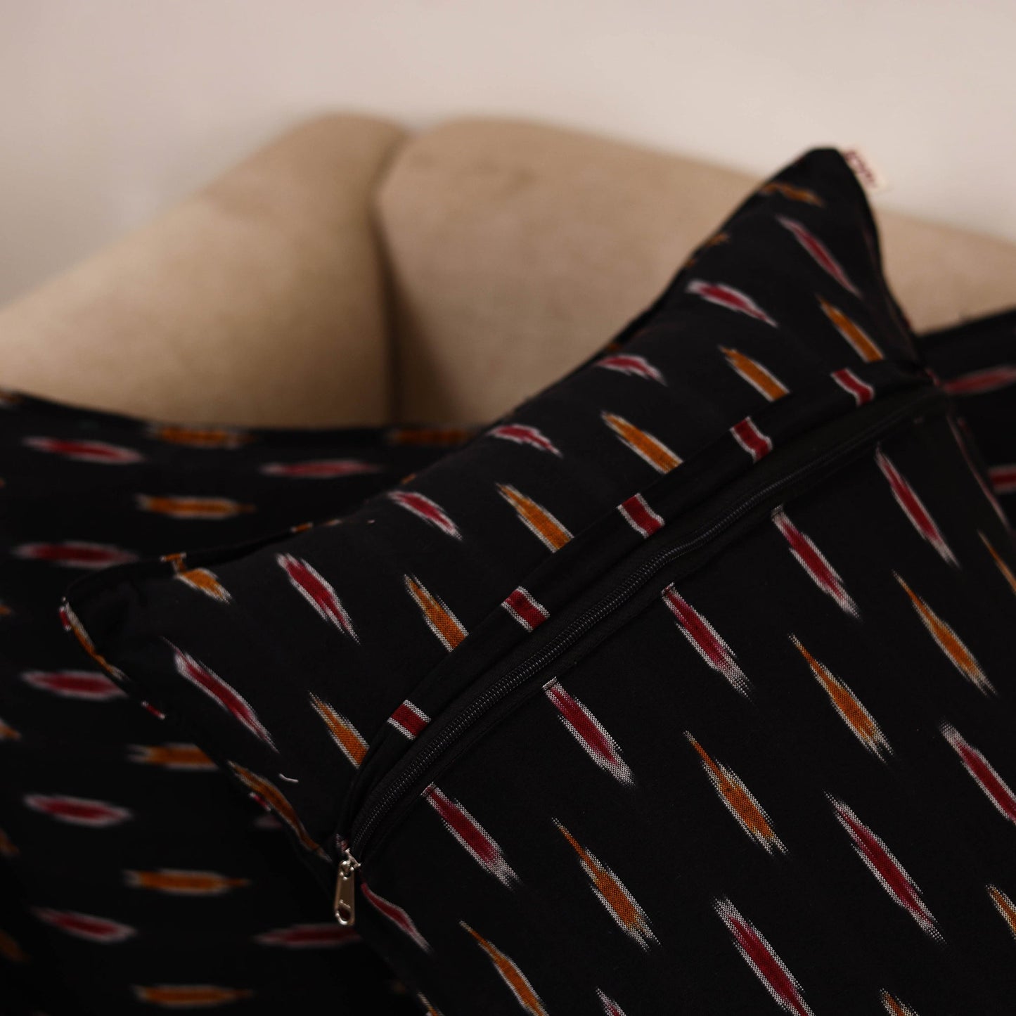 Pochampally ikat weave pillow covers (set of 2) 29