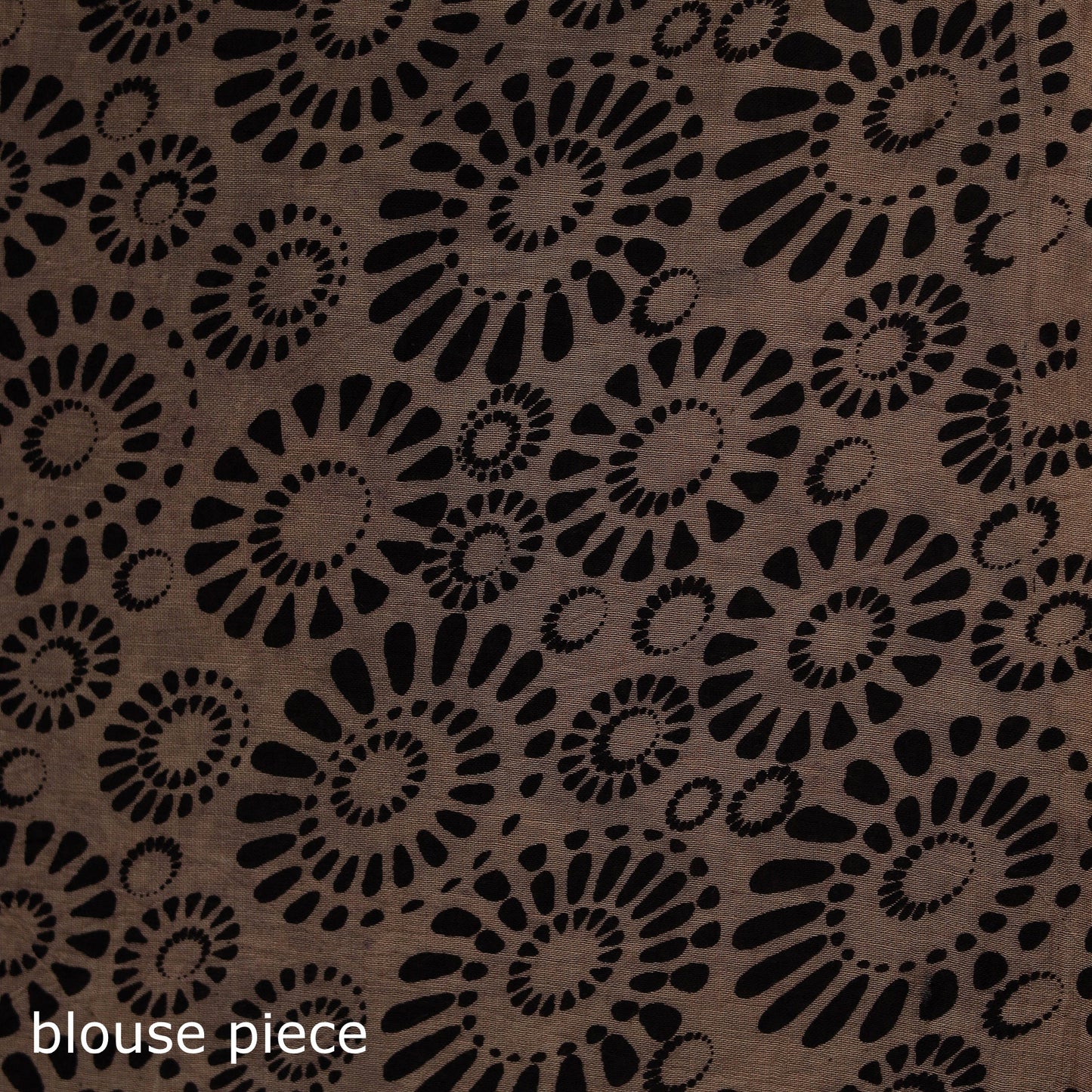 Black - printed cotton kalamkari saree 12 - handcrafted