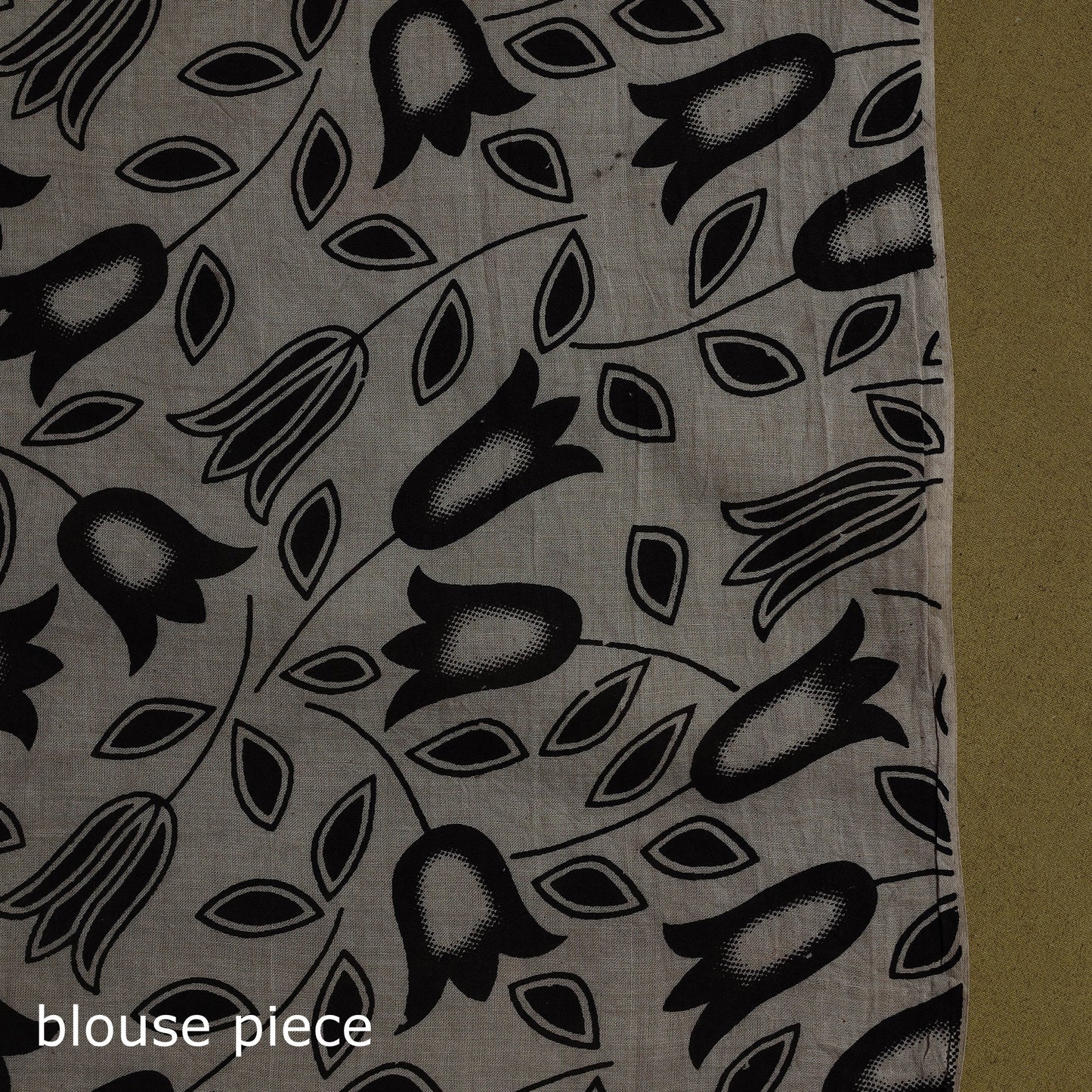 Printed cotton nellore kalamkari saree 15 - handcrafted