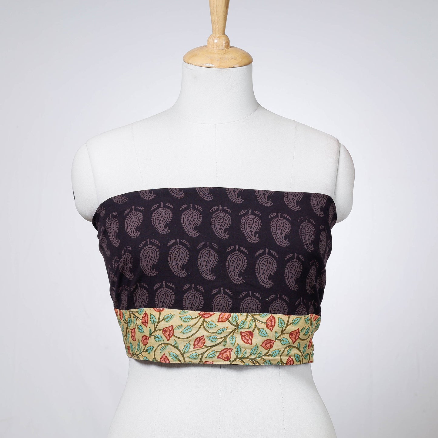 Block Printed Blouse Piece