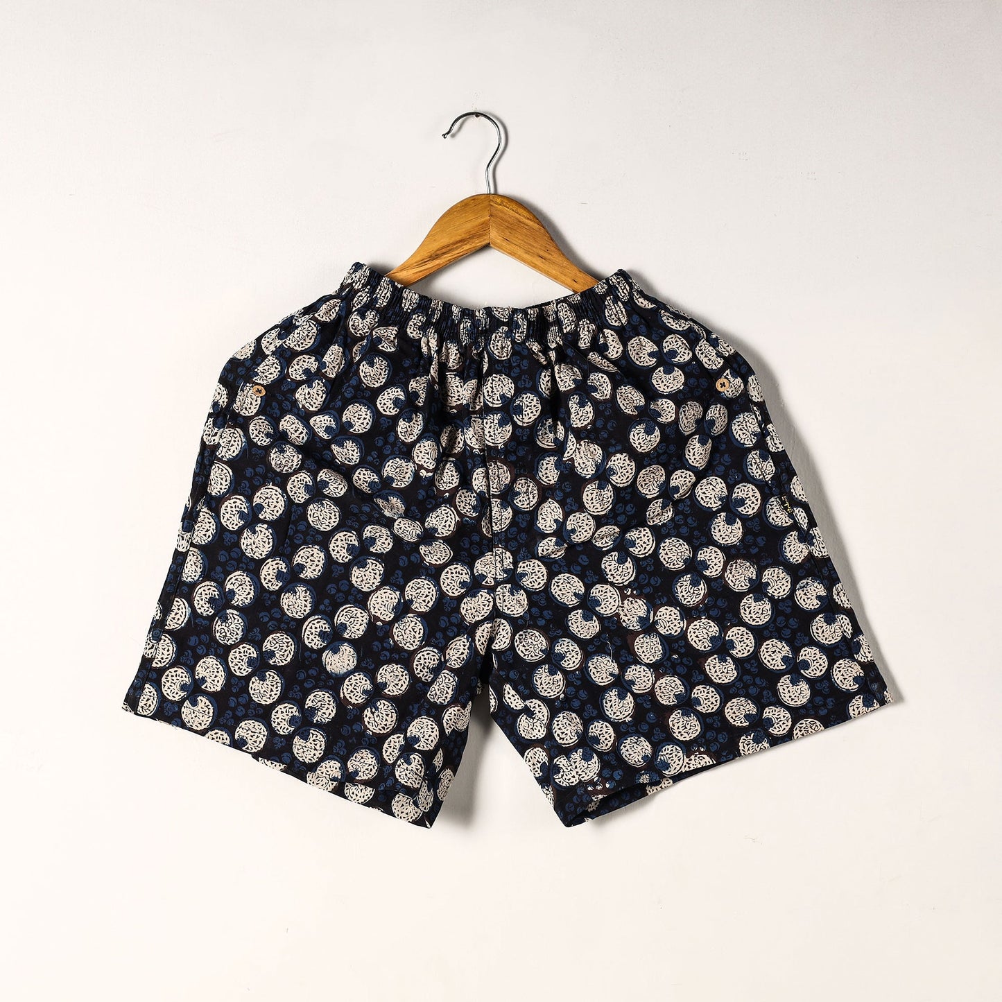 Sanganeri Block Printed Cotton Unisex Boxer/Shorts