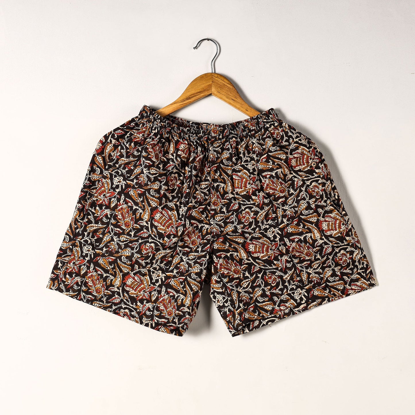 Sanganeri Block Printed Cotton Unisex Boxer/Shorts