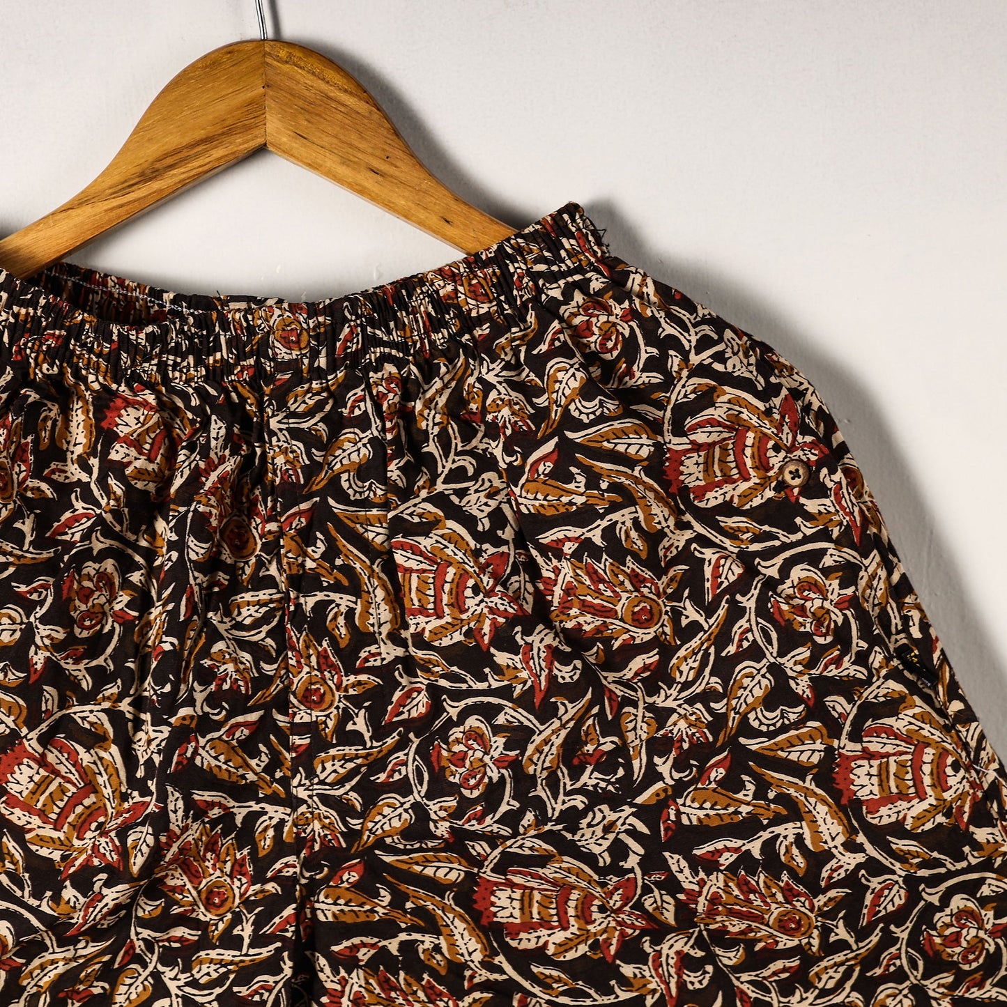 Sanganeri Block Printed Cotton Unisex Boxer/Shorts