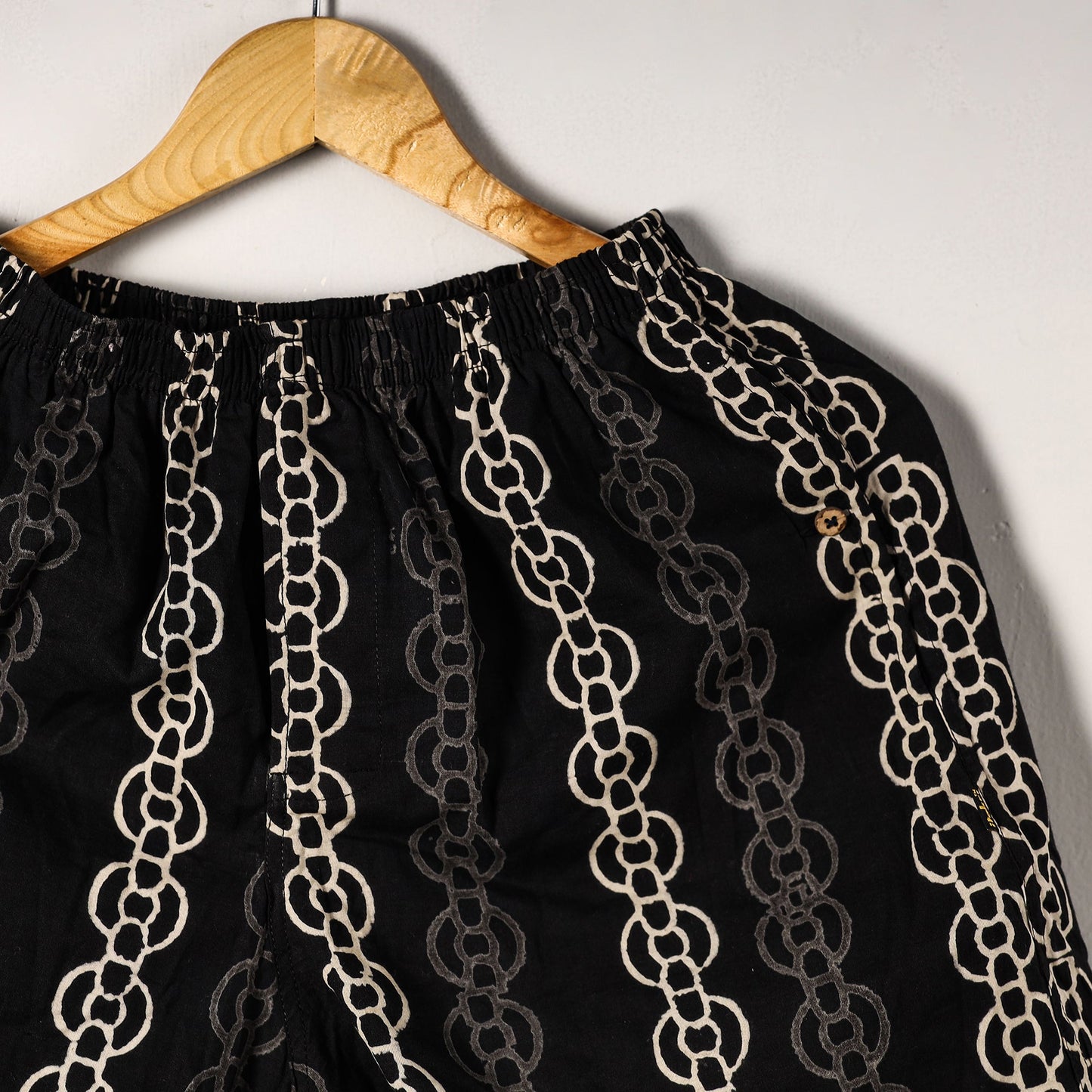 Sanganeri Block Printed Cotton Unisex Boxer/Shorts