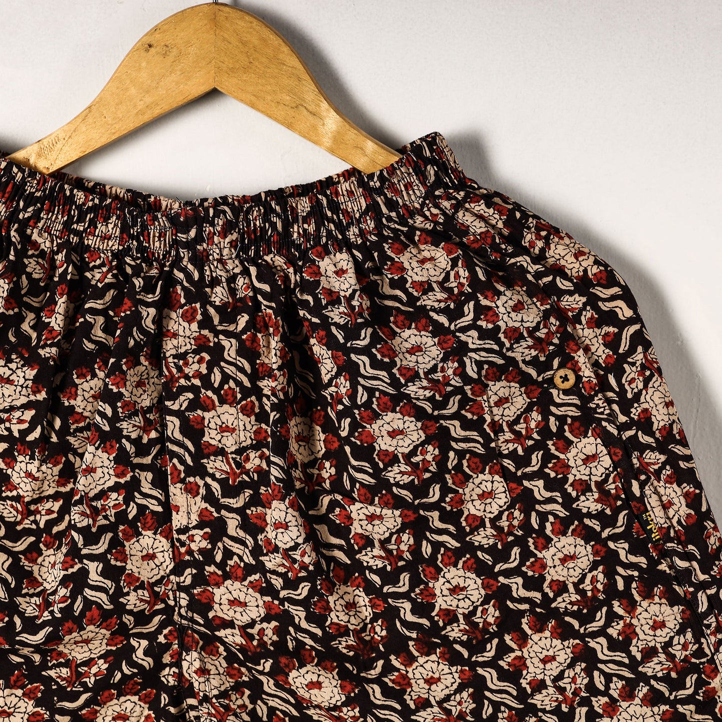 Sanganeri Block Printed Cotton Unisex Boxer/Shorts