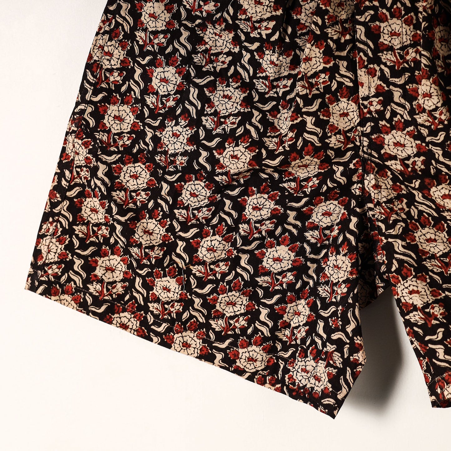 Sanganeri Block Printed Cotton Unisex Boxer/Shorts