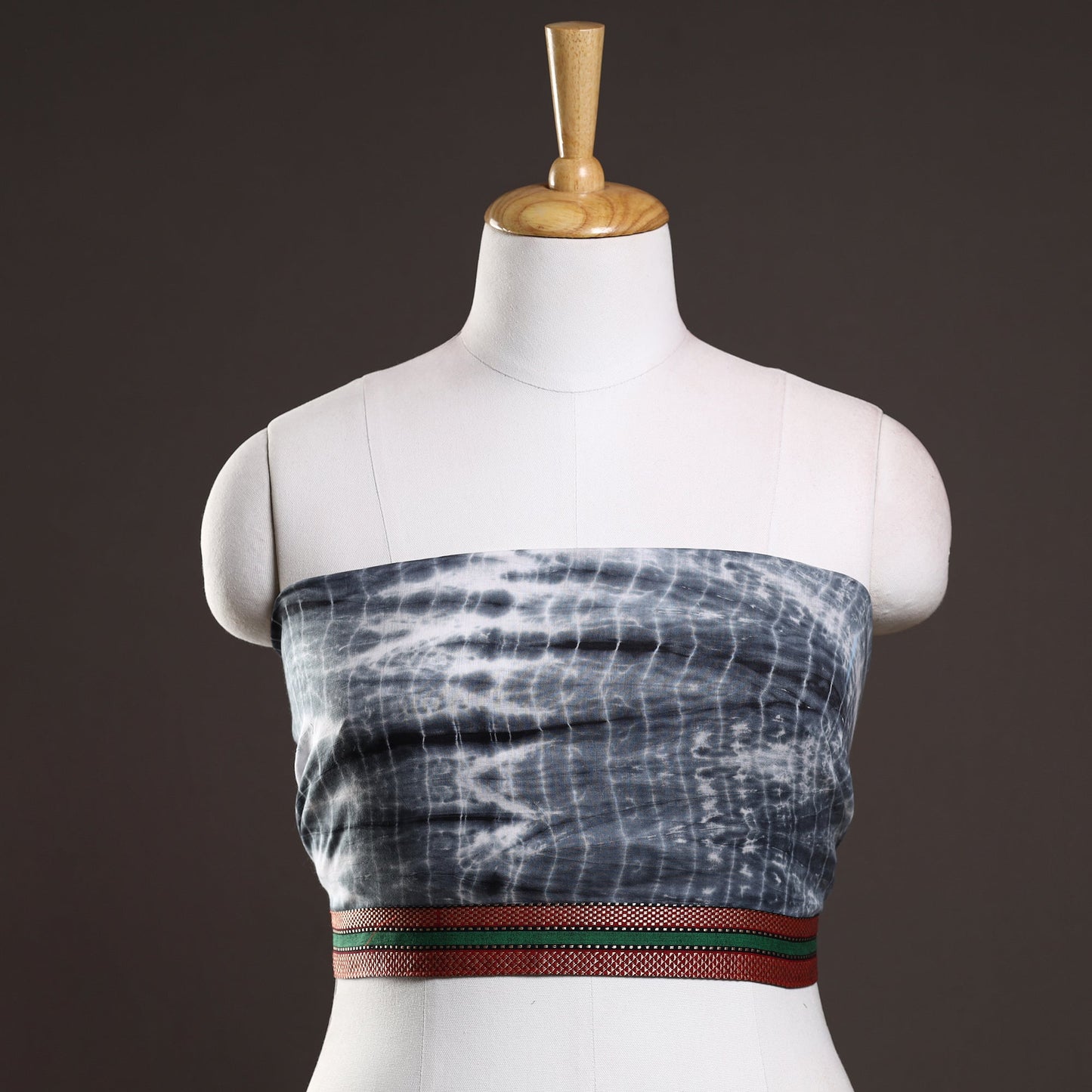Buy Shibori Tie-Dye Cotton Blouse Piece