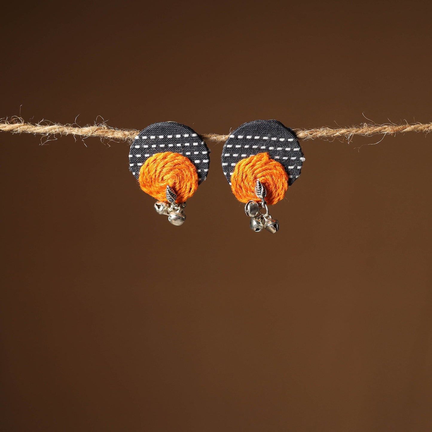 Nikhat Thread Work GS Fabart Earrings