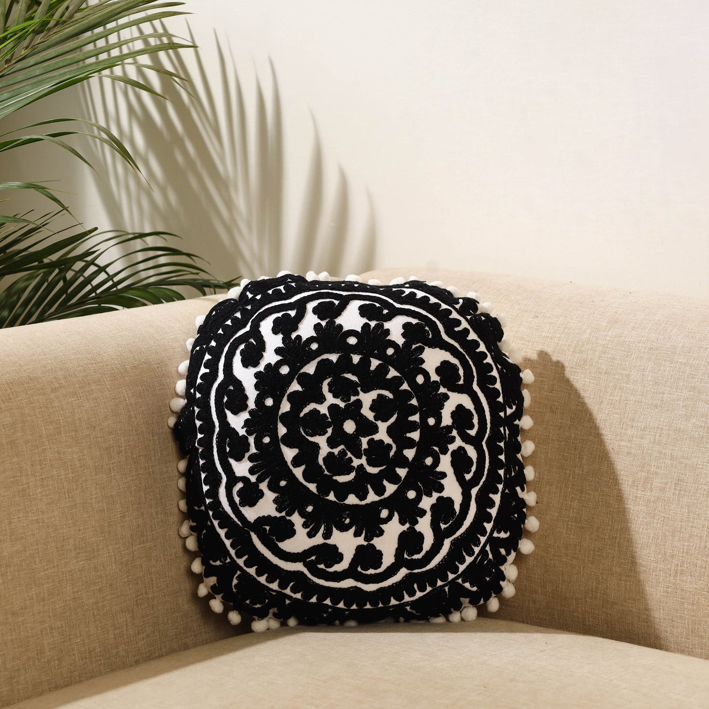 Suzani Embroidery Cushion Cover