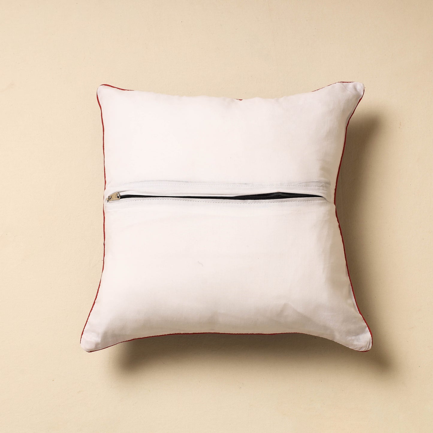 Black Tie & Dye Cotton Shibori Cushion Cover