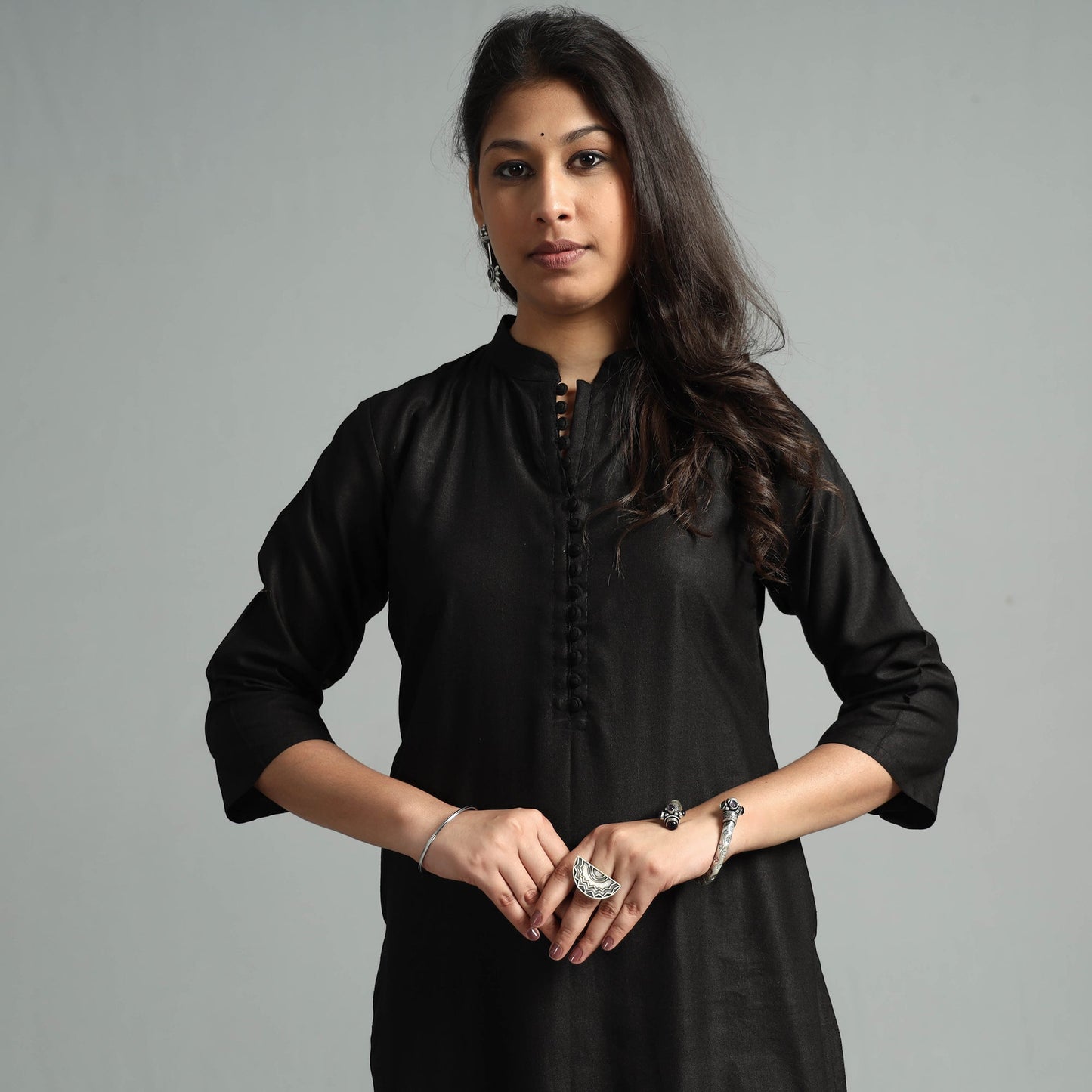Tussar Silk Plain Kurta