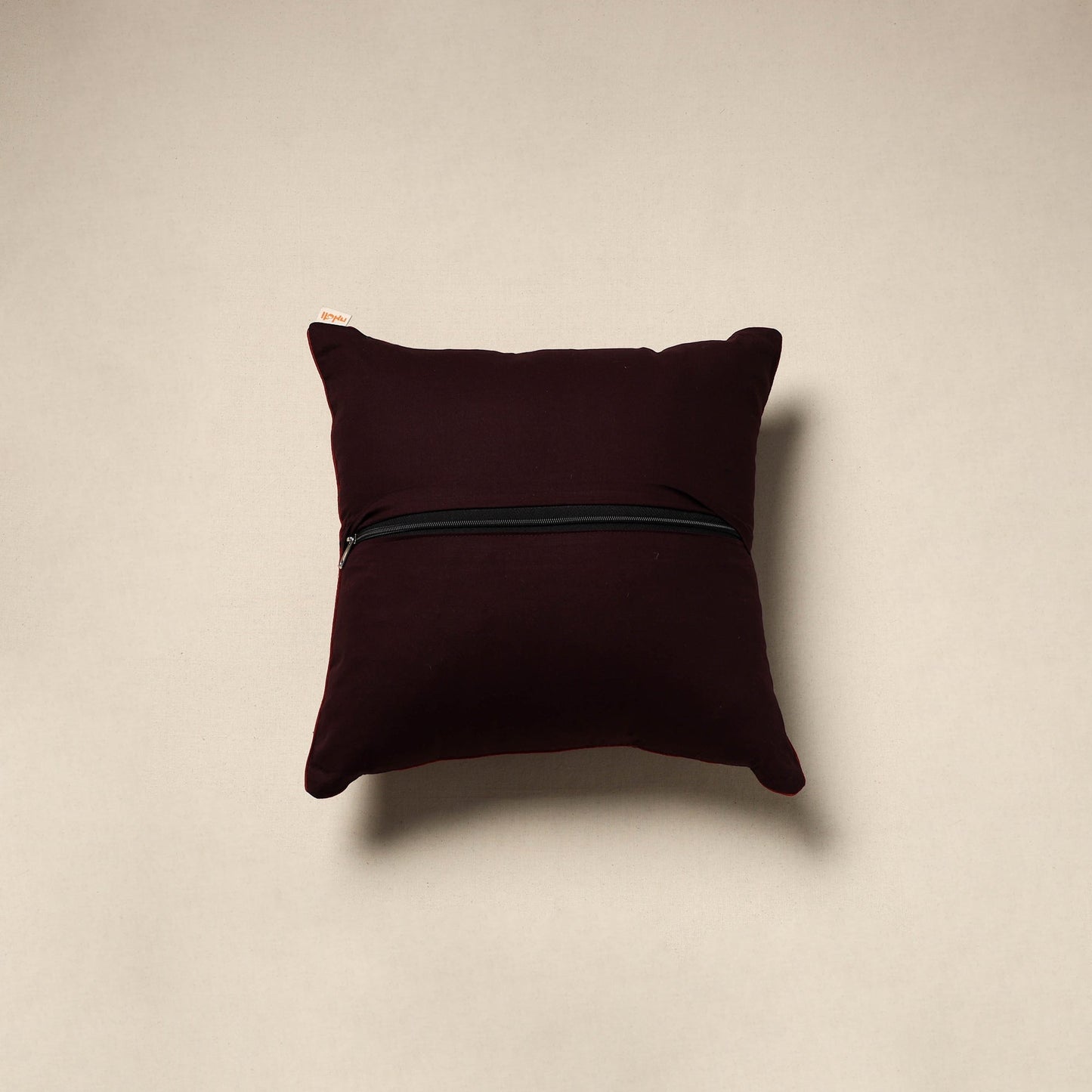 Cotton bagru cushion cover 83 - handcrafted