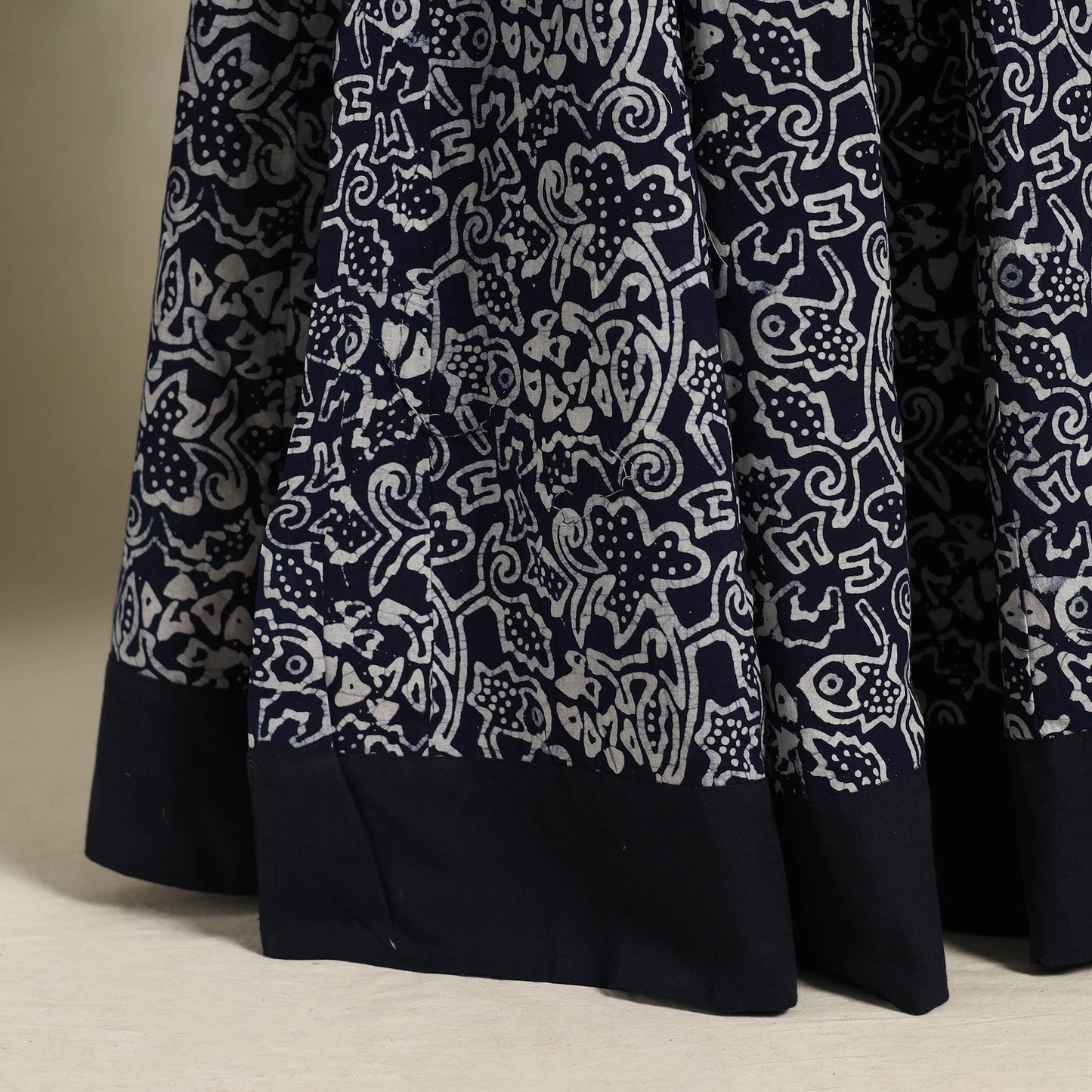 24 Kali Patchwork Batik Print Cotton Long Skirt 20