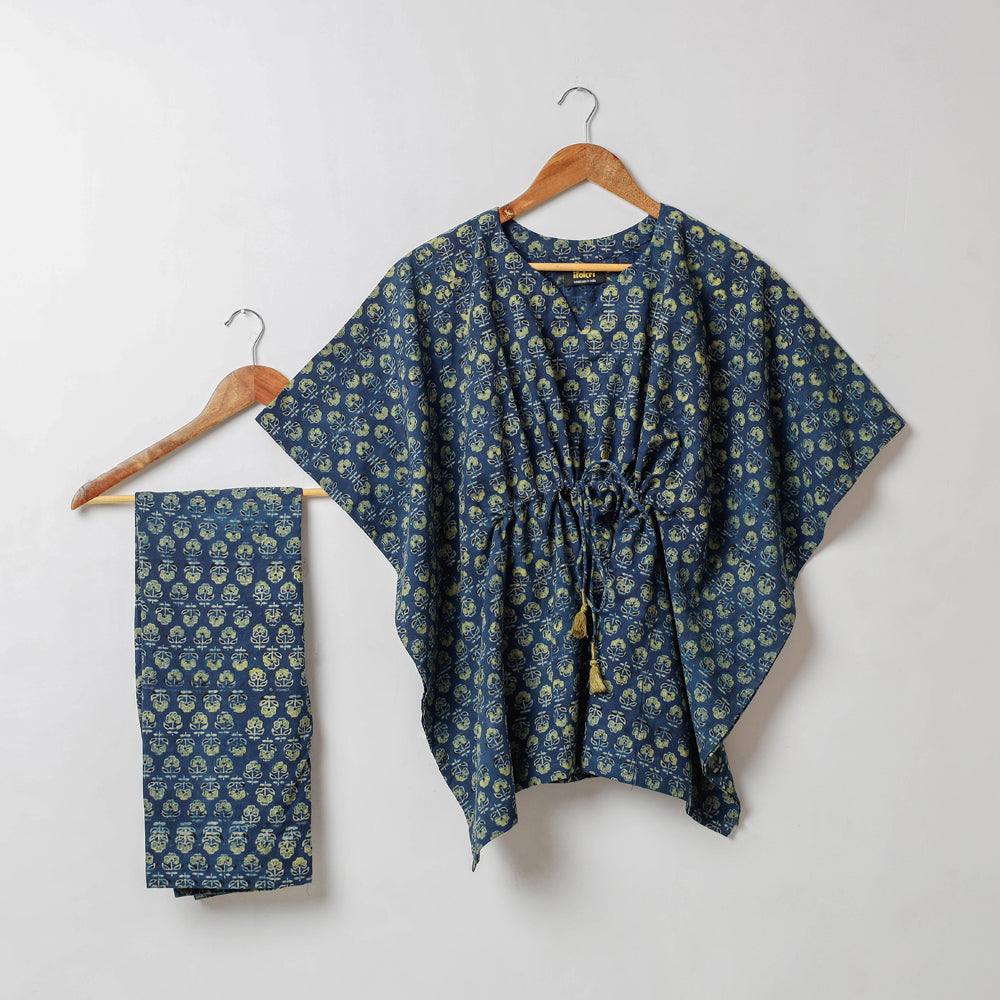 ajrakh night suit