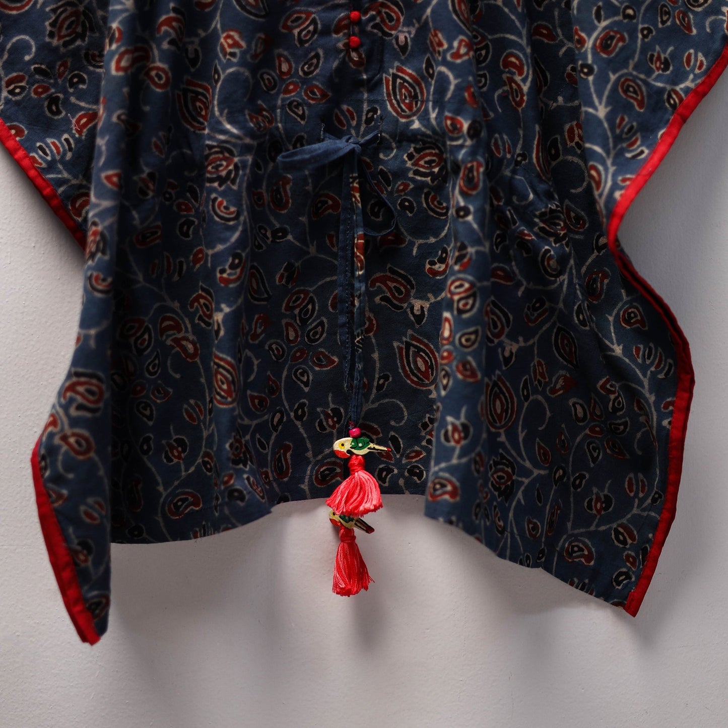 Blue - cotton kids kaftan (3-4 years) 13 - handcrafted