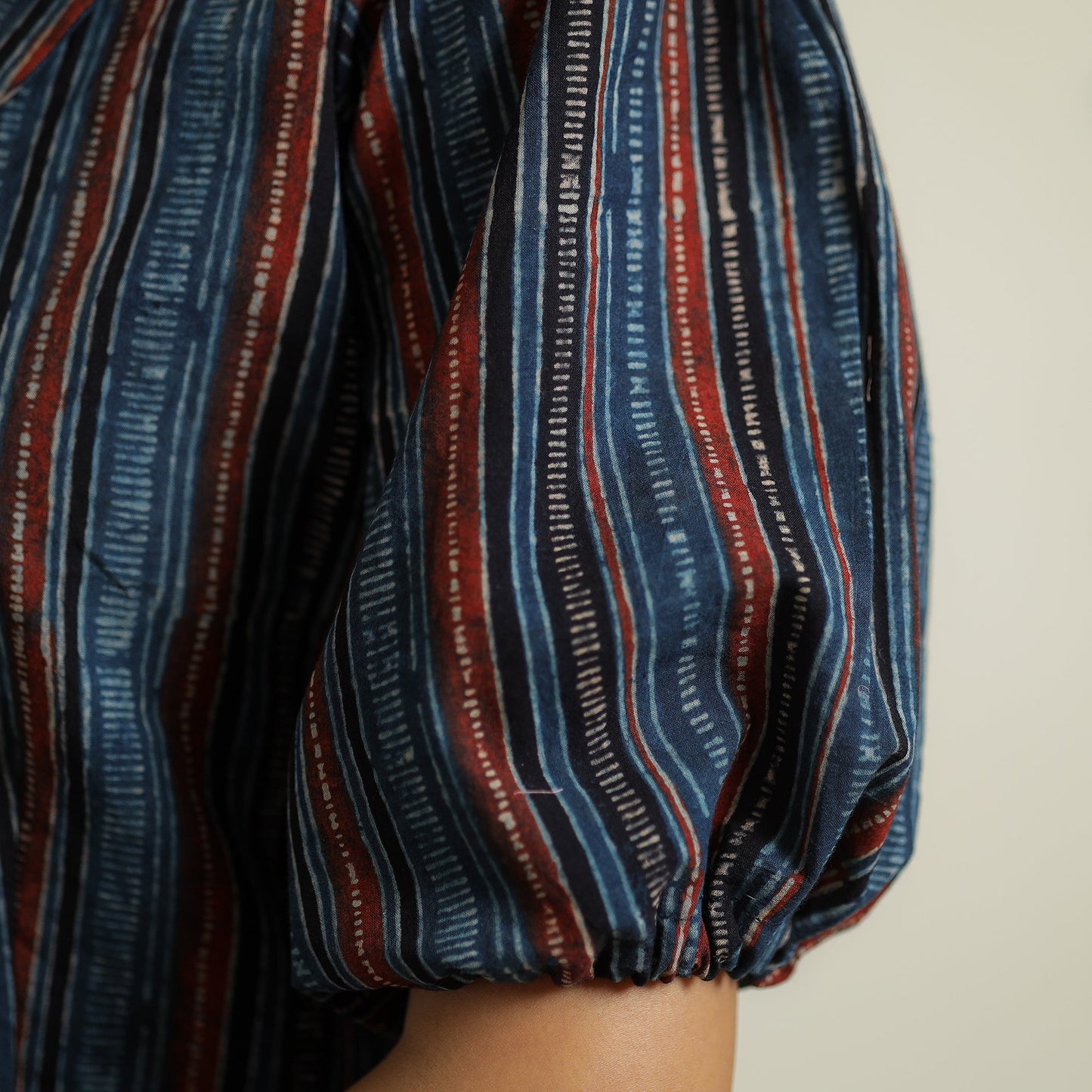 Ajrakh Crop Top