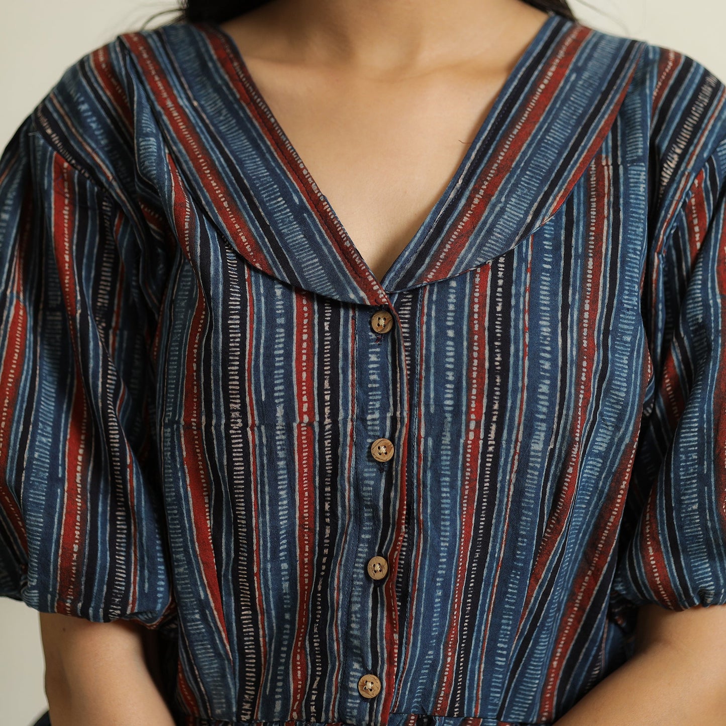 Ajrakh Crop Top