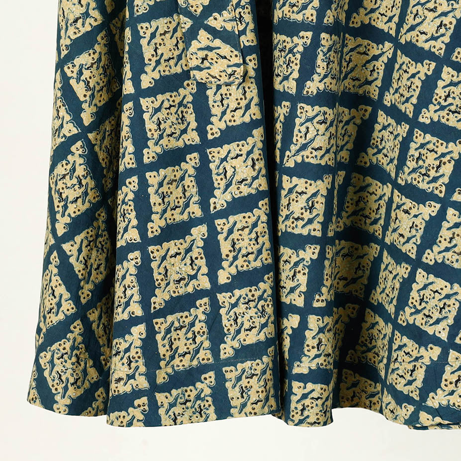 ajrakh skirt
