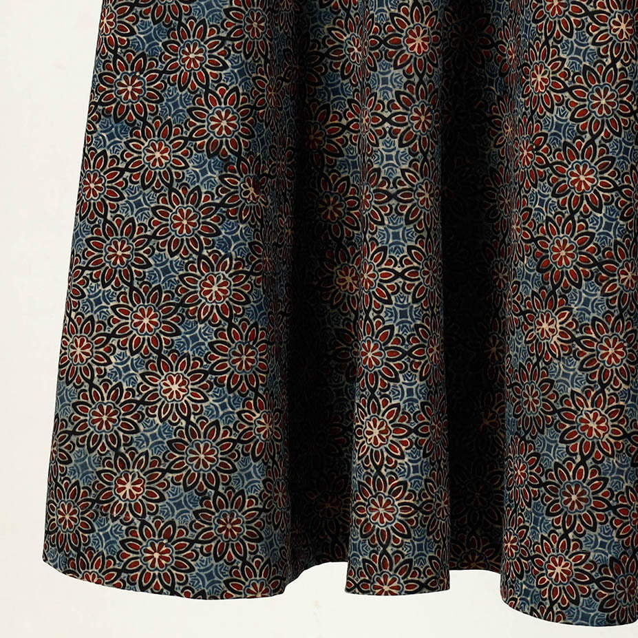 ajrakh skirt