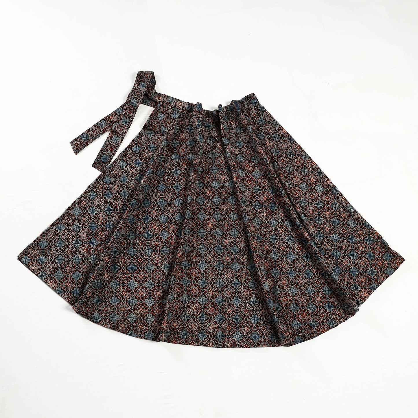 ajrakh skirt