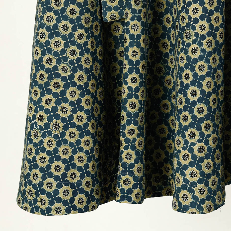 ajrakh skirt