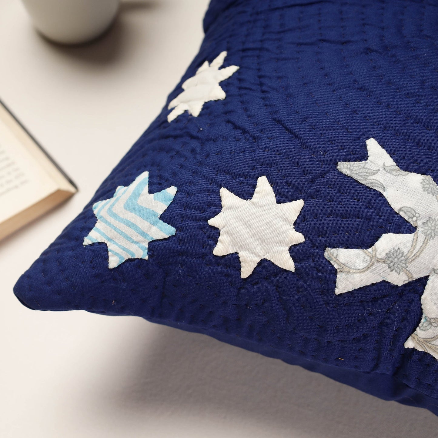 Applique Cushion Cover