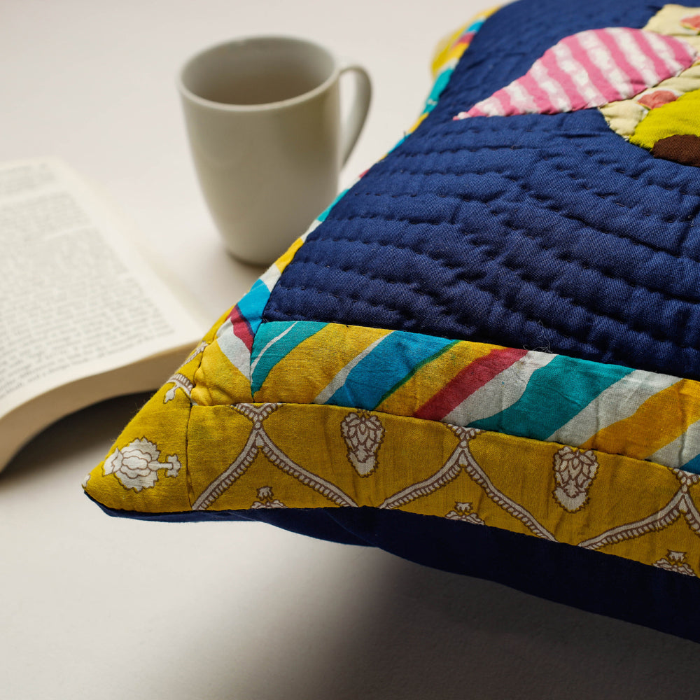 Applique Cushion Cover