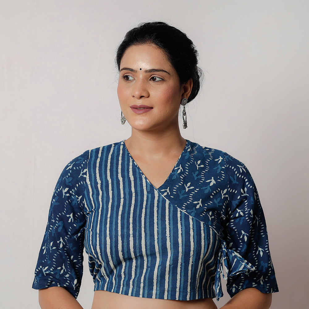 Bagru Stitched Blouse