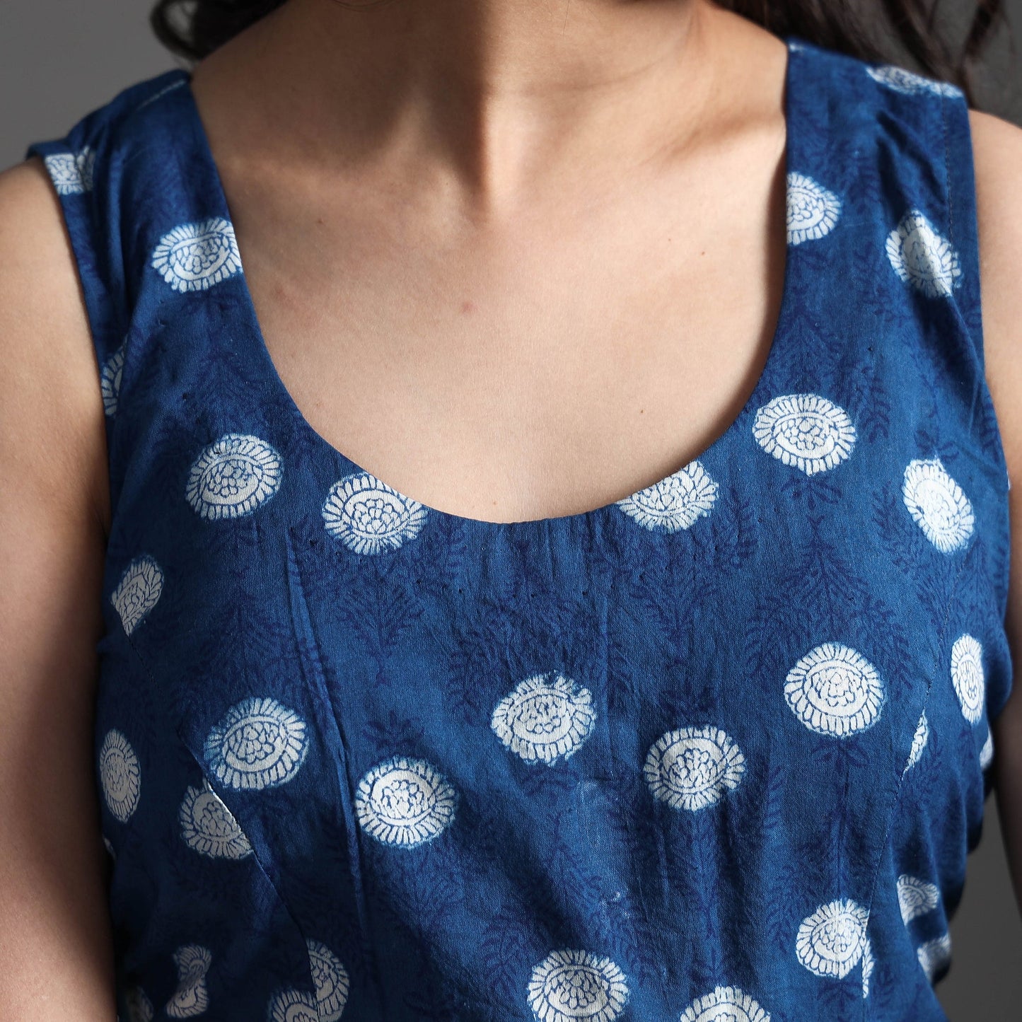 Bagru Stitched Blouse